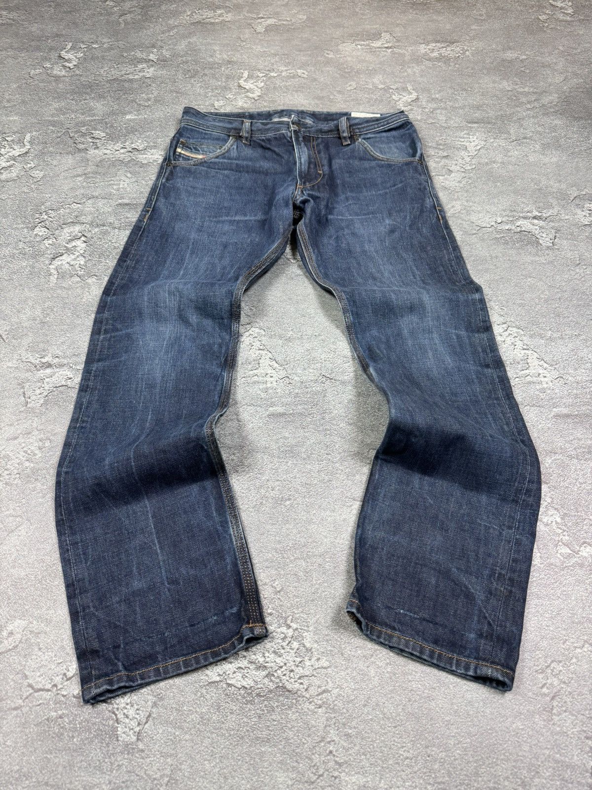Y2K 2000s Diesel Flare Bootcut Straight Washed Jeans Size 30