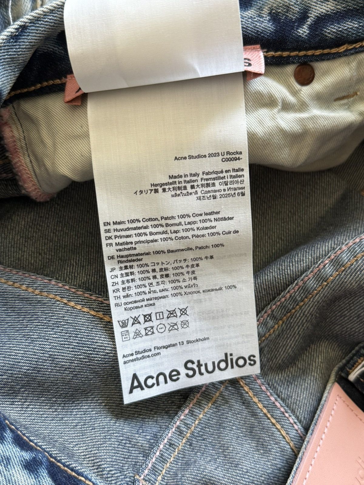 Acne Studios NWT - 2023 Rocka Size US 34 / EU 50 - 7 Thumbnail
