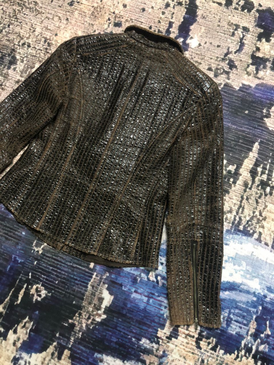 Vintage Tira Vento Donna Double Collar Style Jacket Size S / US 4 / IT 40 - 9 Thumbnail
