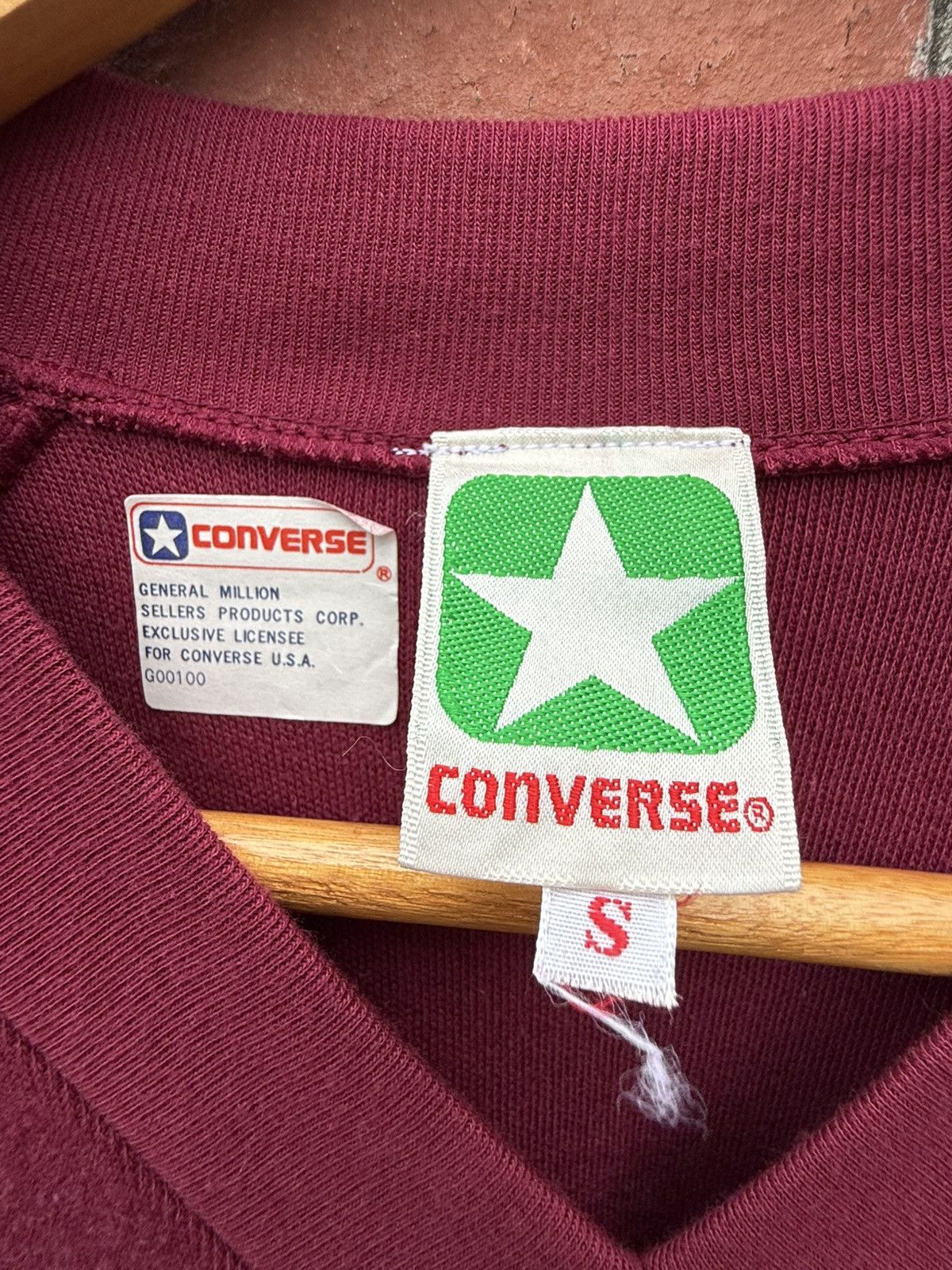 Converse Vintage 80's Converse Sweatshirt Size US S / EU 44-46 / 1 - 2 Thumbnail