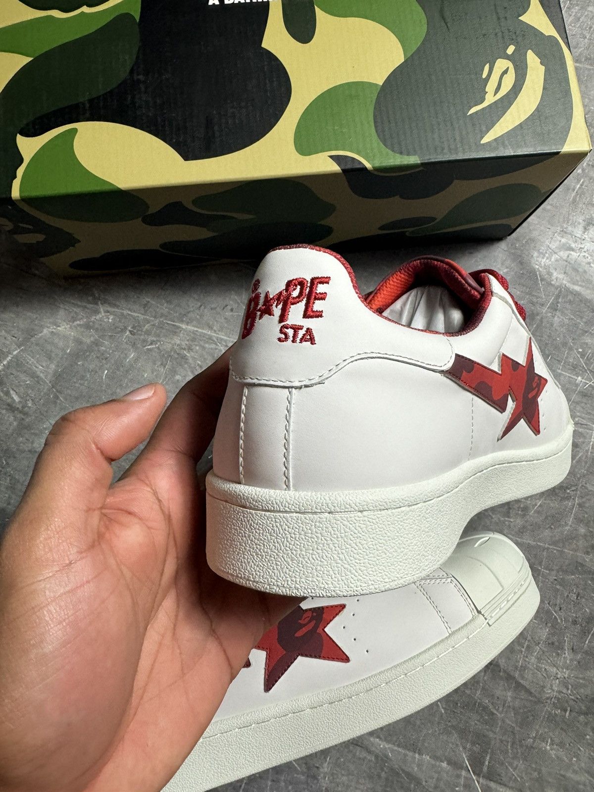 Bape BAPE® SKULL STA Size US 13 / EU 46 - 4 Thumbnail