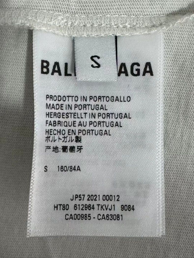 Balenciaga Balenciaga Embroidered cola short sleeve 2501-Nextarrow Size US S / EU 44-46 / 1 - 5 Thumbnail