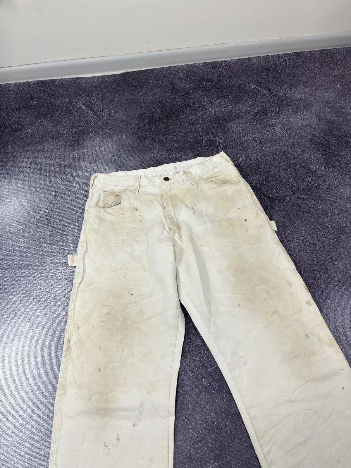 Dickies × Vintage Vintage Dickies Distressed Y2K Work USA Hype Baggy Pants Size US 33 - 11 Thumbnail
