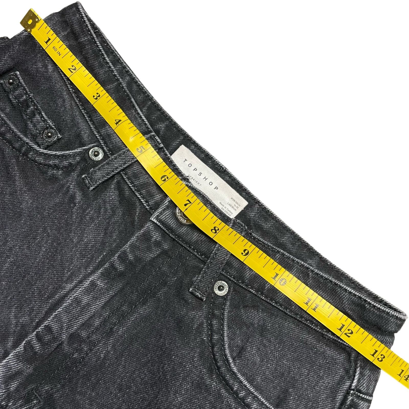 Topshop NWOT Topshop Straight Jeans Size 26" / US 2 / IT 38 - 8 Thumbnail