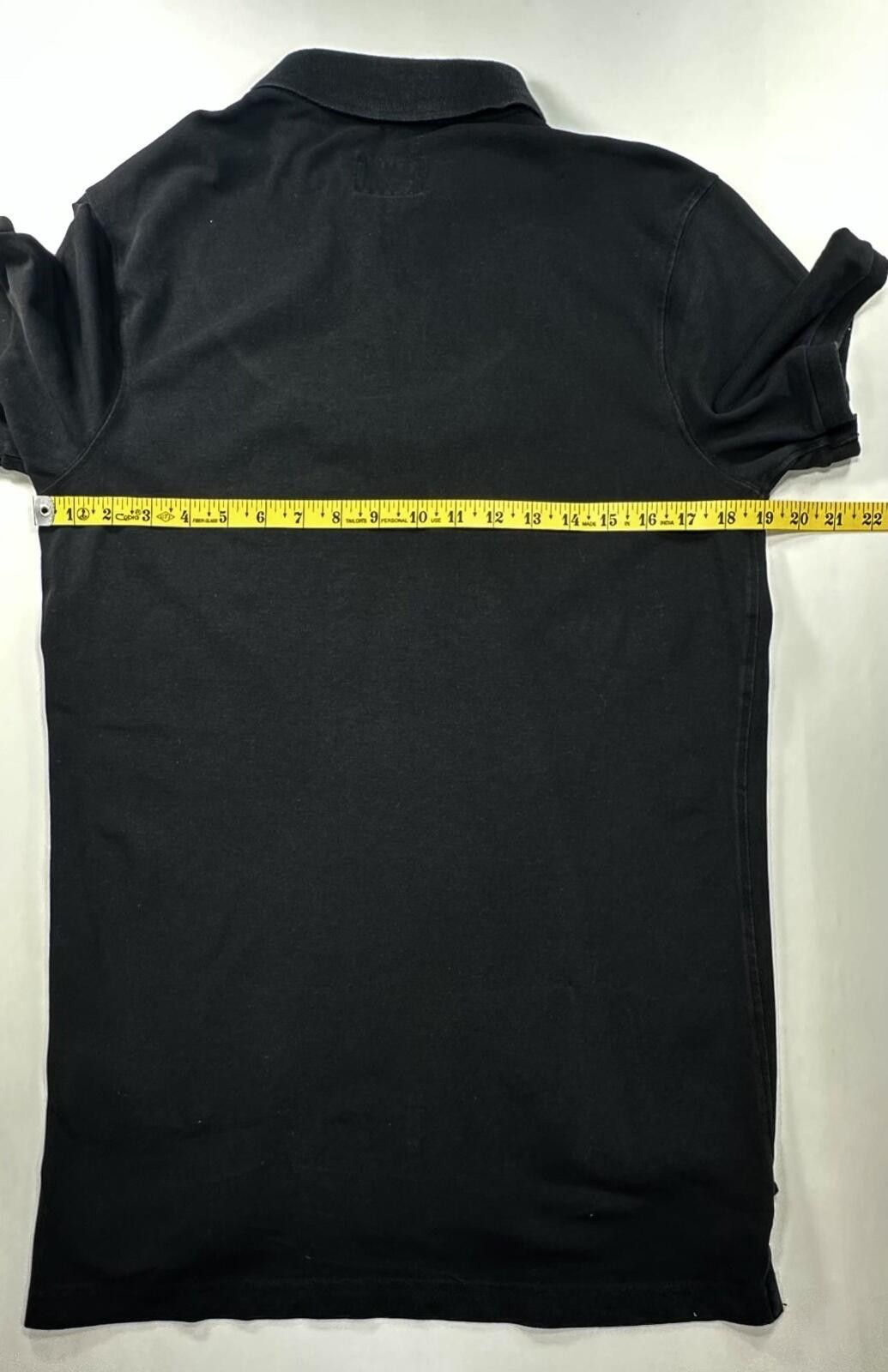 Abercrombie & Fitch Abercrombie Fitch 1/4 Button S/S Polo Shirt Black Mens M Size US M / EU 48-50 / 2 - 4 Thumbnail