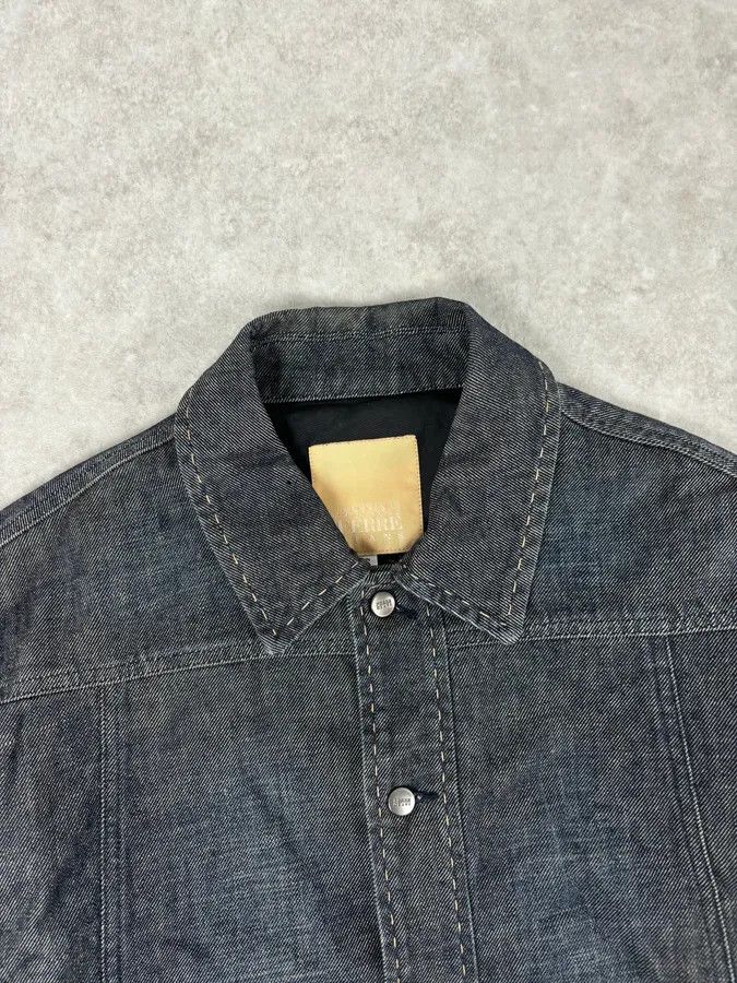 Gianfranco Ferre 2000s Gianfranco Ferré Dark Blue Denim Jacket Size US S / EU 44-46 / 1 - 5 Thumbnail