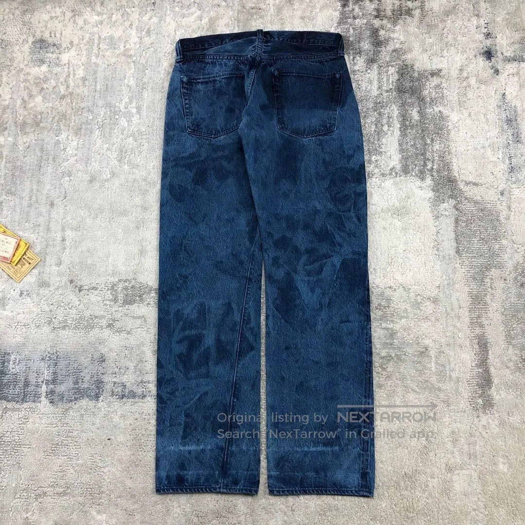 Freewheelers Freewheelers Blue Dyed Vintage Denim Pants. Size US 32 / EU 48 - 2 Thumbnail