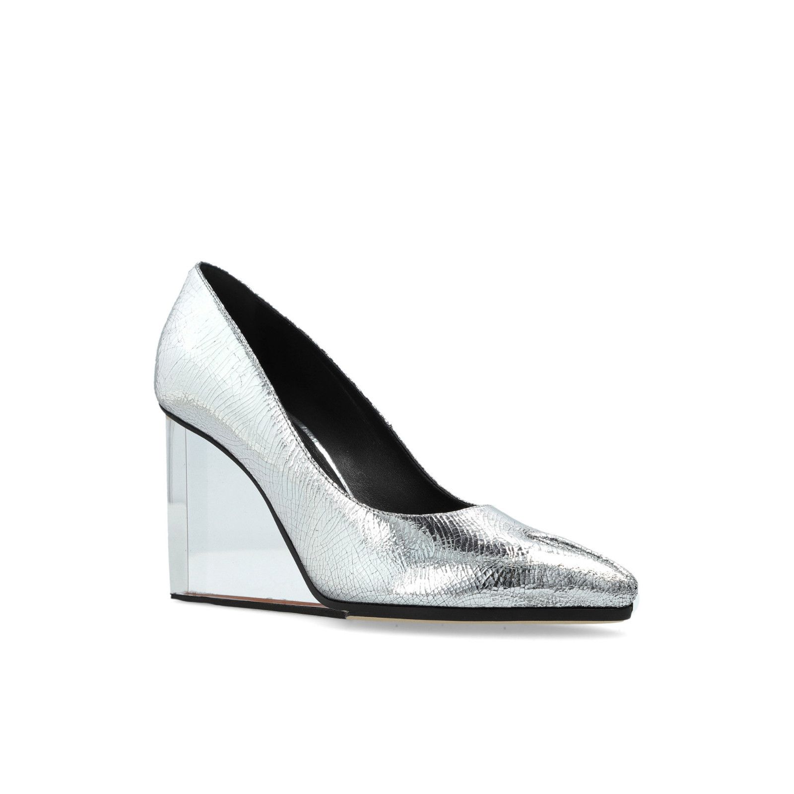 Maison Margiela MAISON MARGIELA Tabi Plexi Claw Silver Pumps New & Authentic Size US 7 / IT 37 - 5 Thumbnail