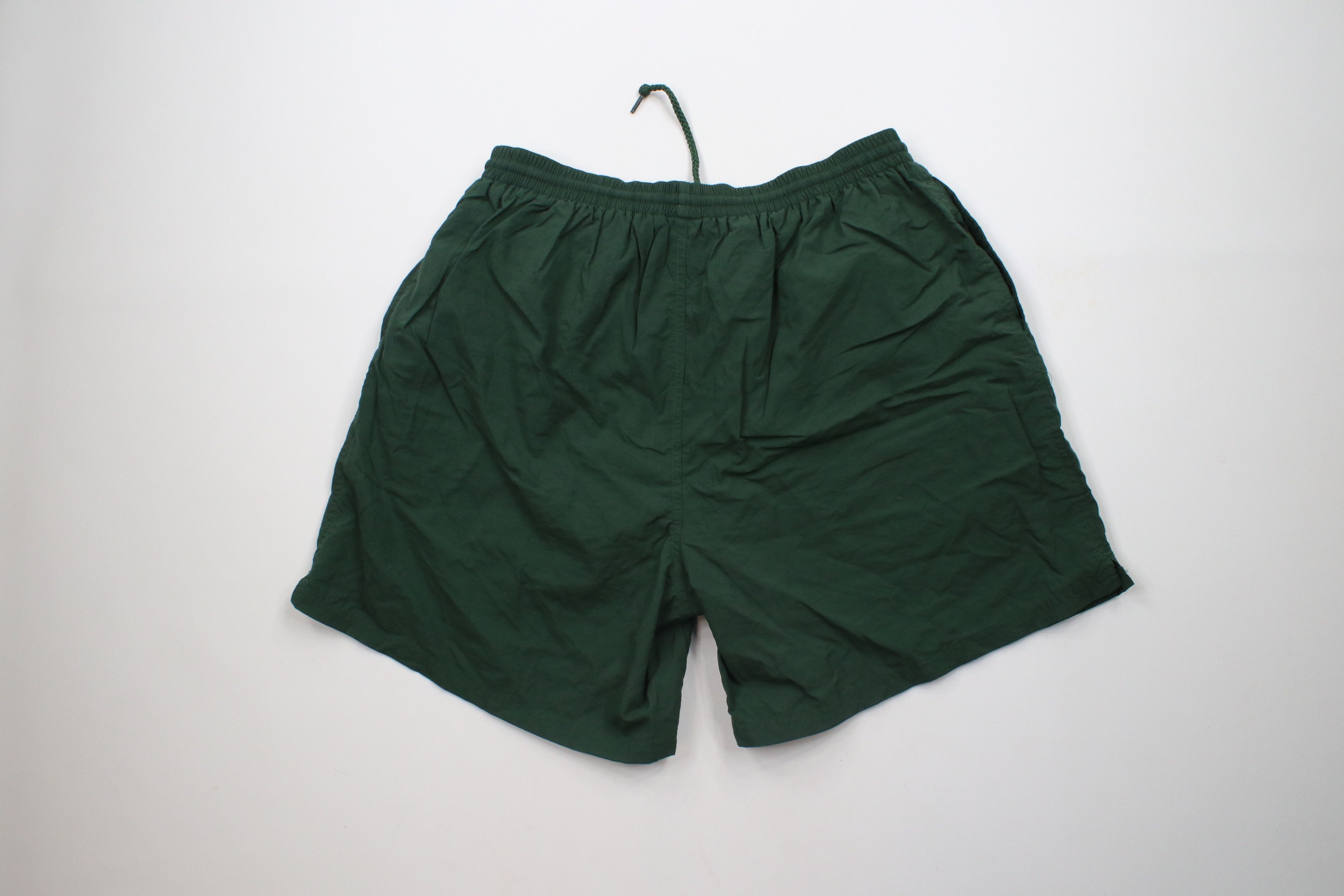 Champion × Vintage Vintage 90s Champion Lined Above Knee Shorts Baggies Green Size US 38 / EU 54 - 11 Thumbnail