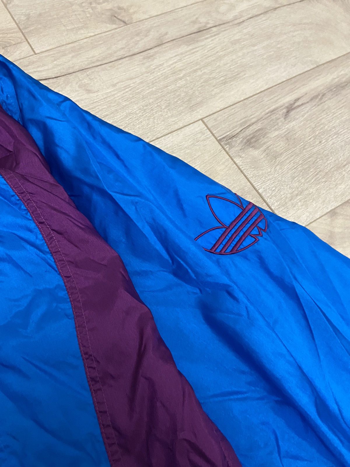 Adidas × Vintage Adidas Vintage Mens Nylon Track Suit Jacket + Pants Size US M / EU 48-50 / 2 - 8 Thumbnail