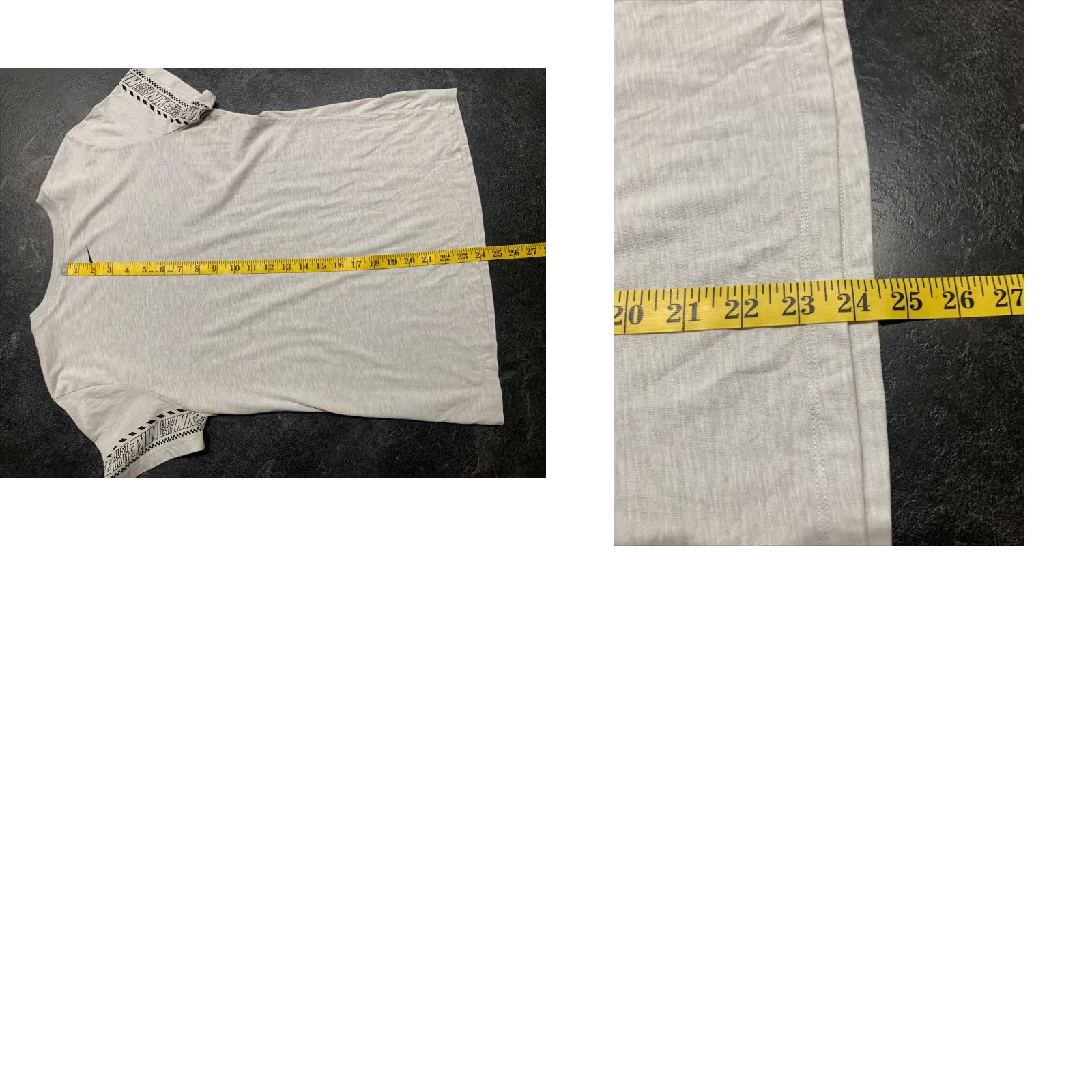 Nike Nike Dri-Fit Short Sleeve T-Shirt Women's Medium Gray Activewear Size M / US 6-8 / IT 42-44 - 8 Thumbnail