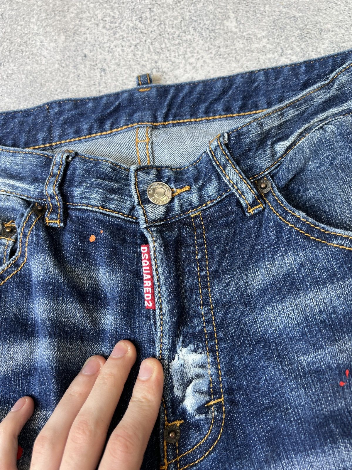 Dsquared2 × Vintage Vintage Dsquared2 Luxury skinny Jeans 44 size ( IT) Size US 32 / EU 48 - 10 Thumbnail