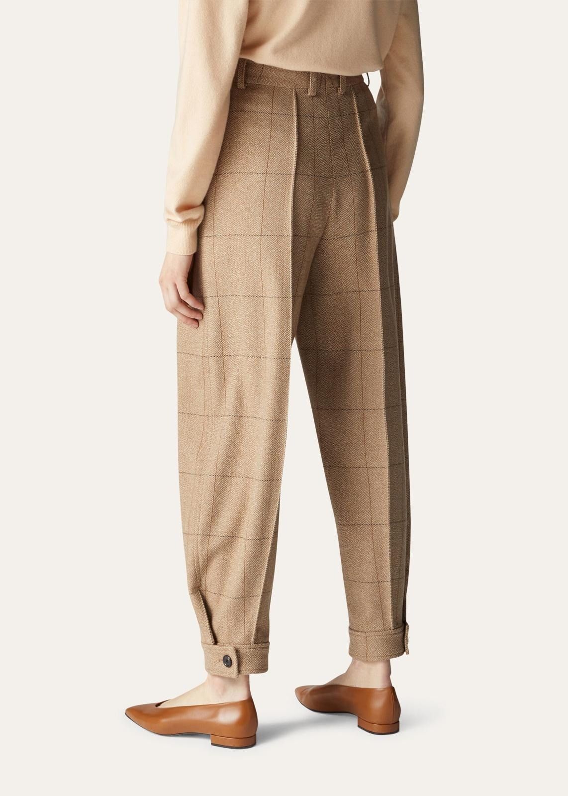 Loro Piana o1srvl11e0824 Aniston Cashmere Pants in Beige Size 30" / US 8 / IT 44 - 3 Thumbnail