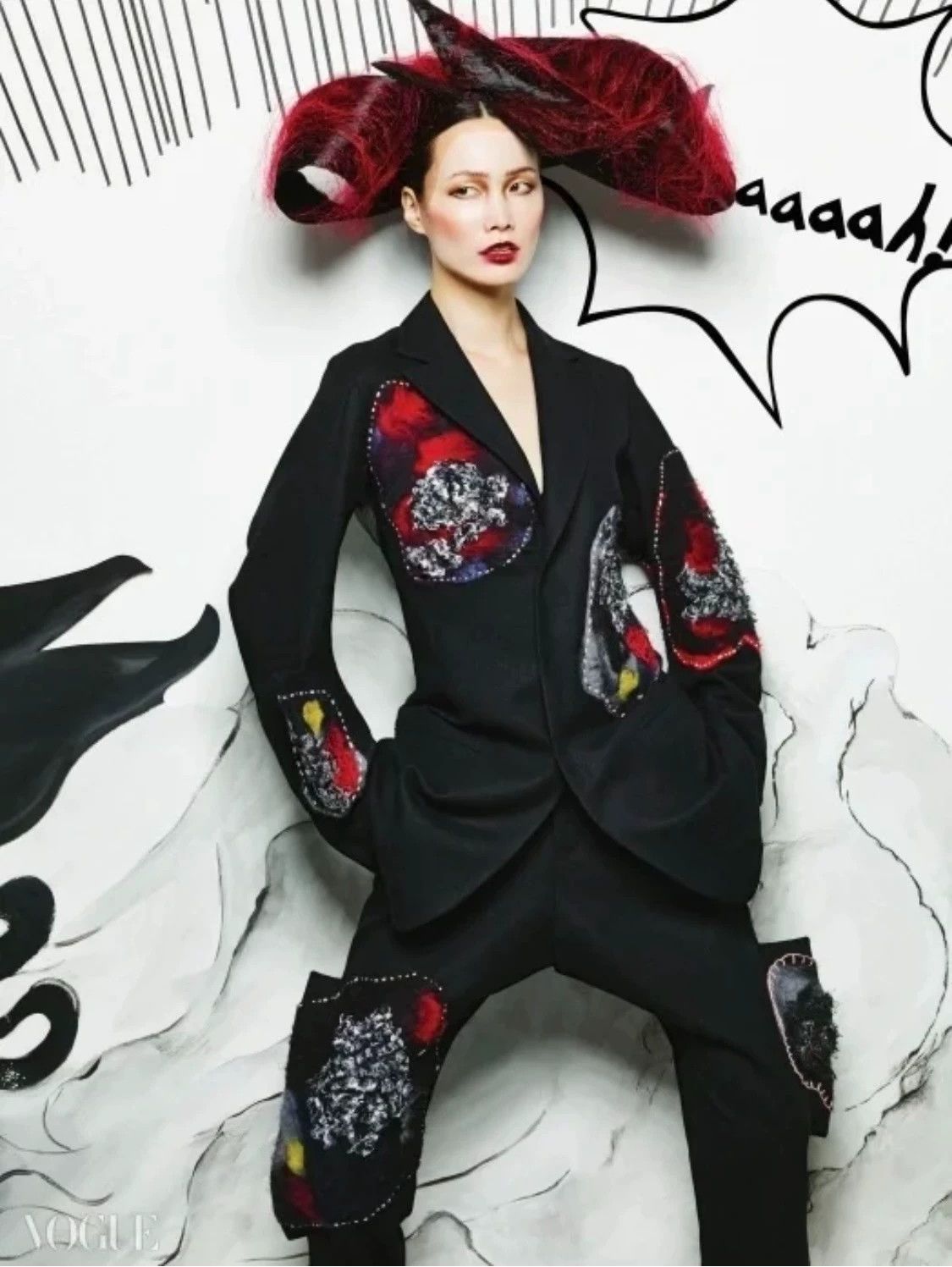 Yohji Yamamoto Yohji Yamamoto Coat Zhou Bichang x Vogue 97New SU Size ONE SIZE - 6 Thumbnail
