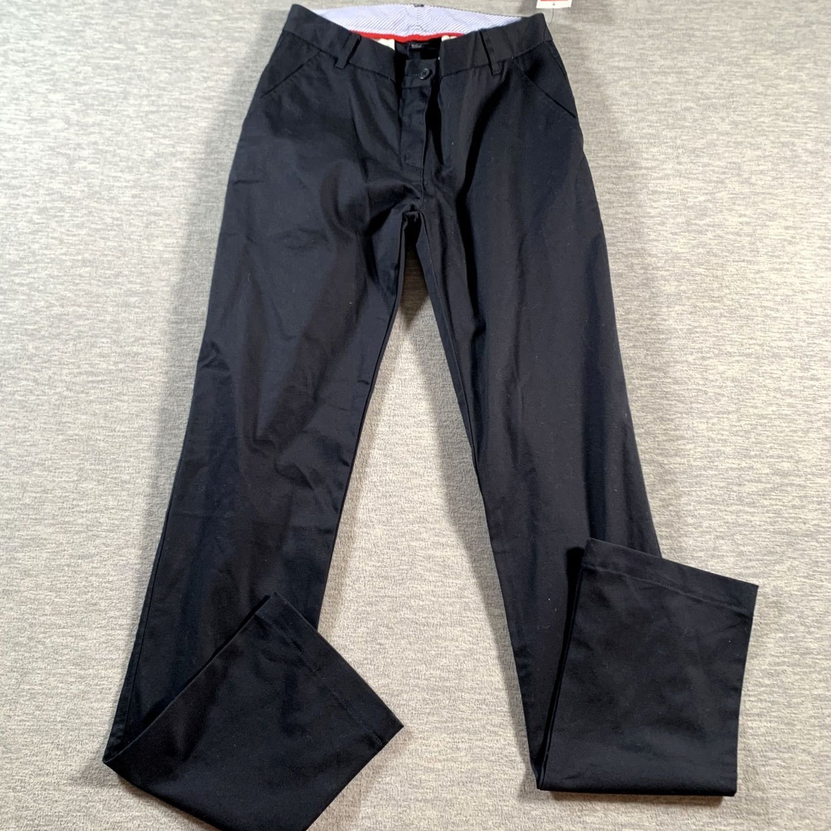 Tommy Hilfiger Tommy Hilfiger Pants Womens 0 Regular Navy Blue School Uniform Straight Classic Size 25" / US 0 / IT 36 - 2 Thumbnail