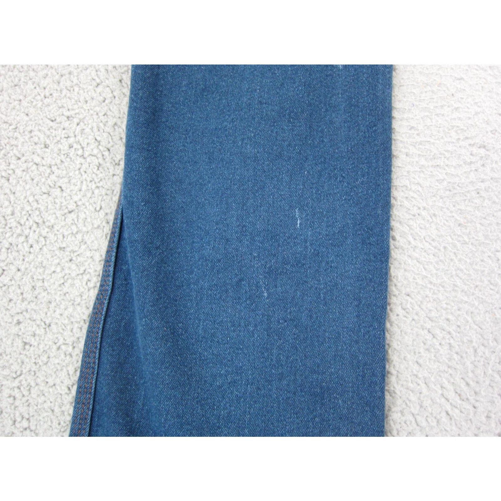 Vintage Vintage Long Haul Jeans Mens 31 x 28 Blue Bootcut Denim Cotton 80s 90s Scoville Made in USA Size US 31 - 7 Thumbnail