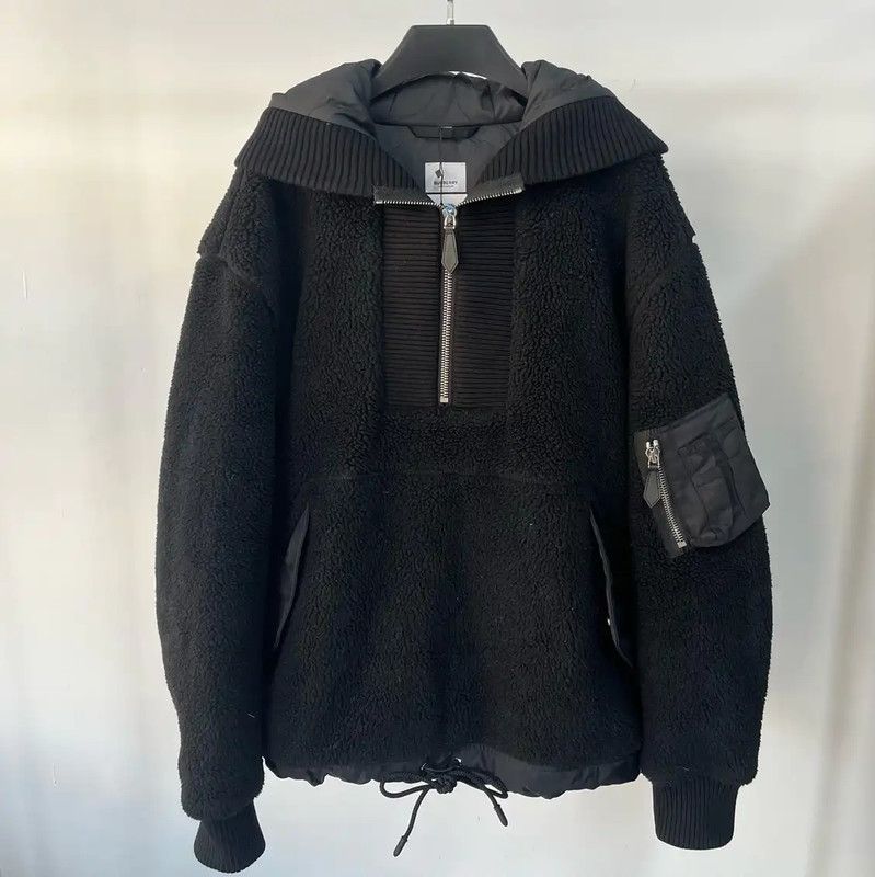 Burberry Burberry Black Men's Hoodie in XL Size Size US XL / EU 56 / 4 - 1 Thumbnail