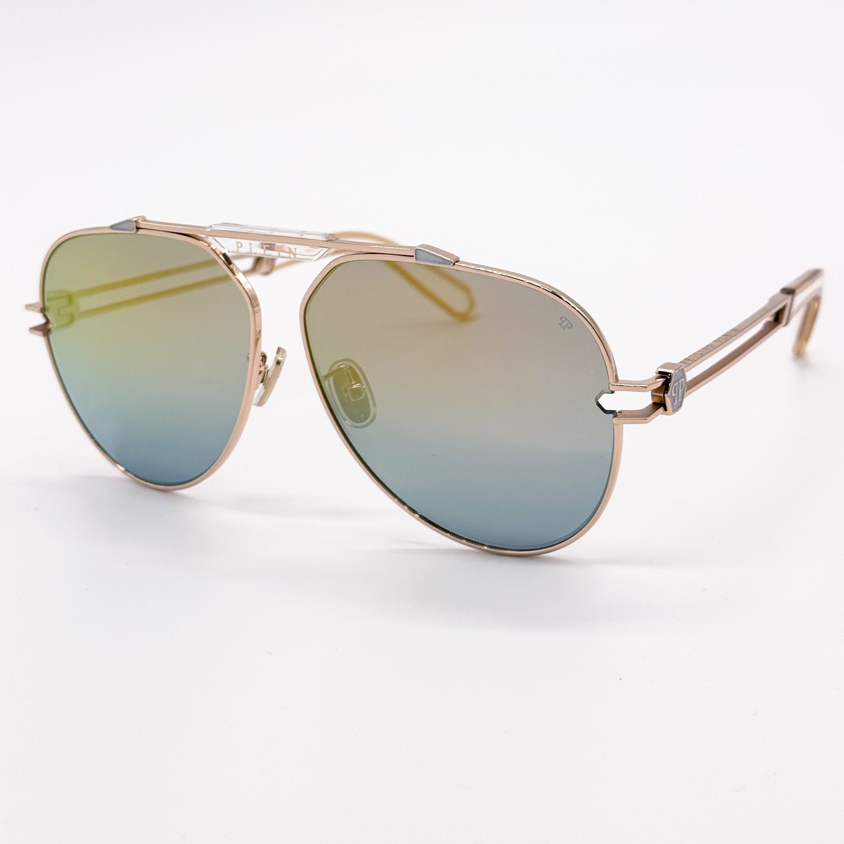Philipp Plein NEW PHILIPP PLEIN SEVENTIES SPP048M 033M SUNGLASSES Size ONE SIZE - 2 Thumbnail