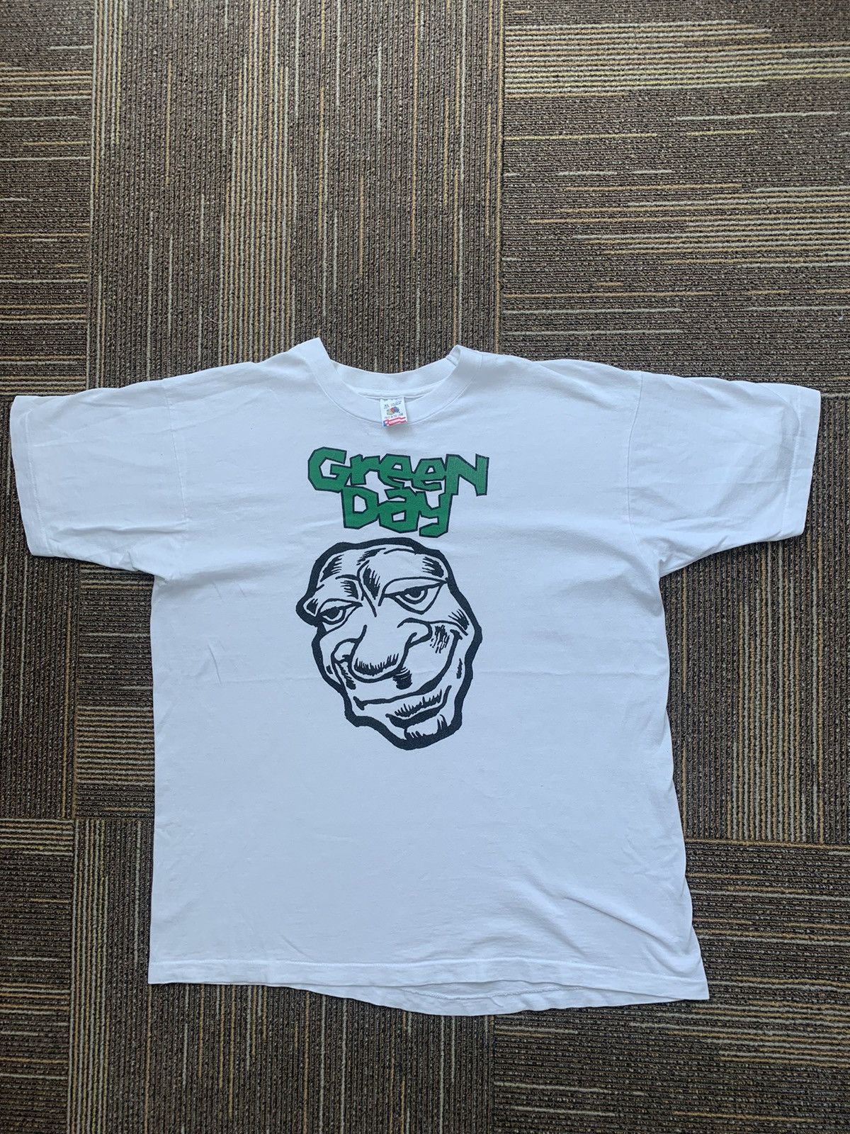 Band Tees × Vintage VTG GREEN DAY 90s TOUR BAND NIRVANA BLINK RAPTEES Size US XL / EU 56 / 4 - 4 Thumbnail