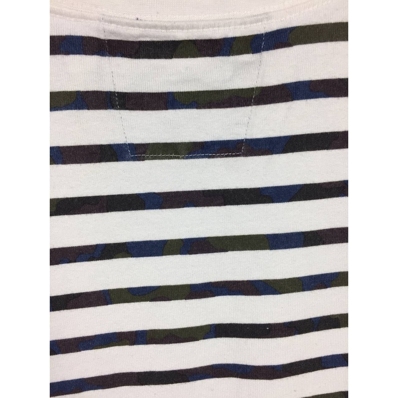 Beams Plus Beams Heart Camo Striped Pocket Longsleeve Tee Size US S / EU 44-46 / 1 - 9 Thumbnail