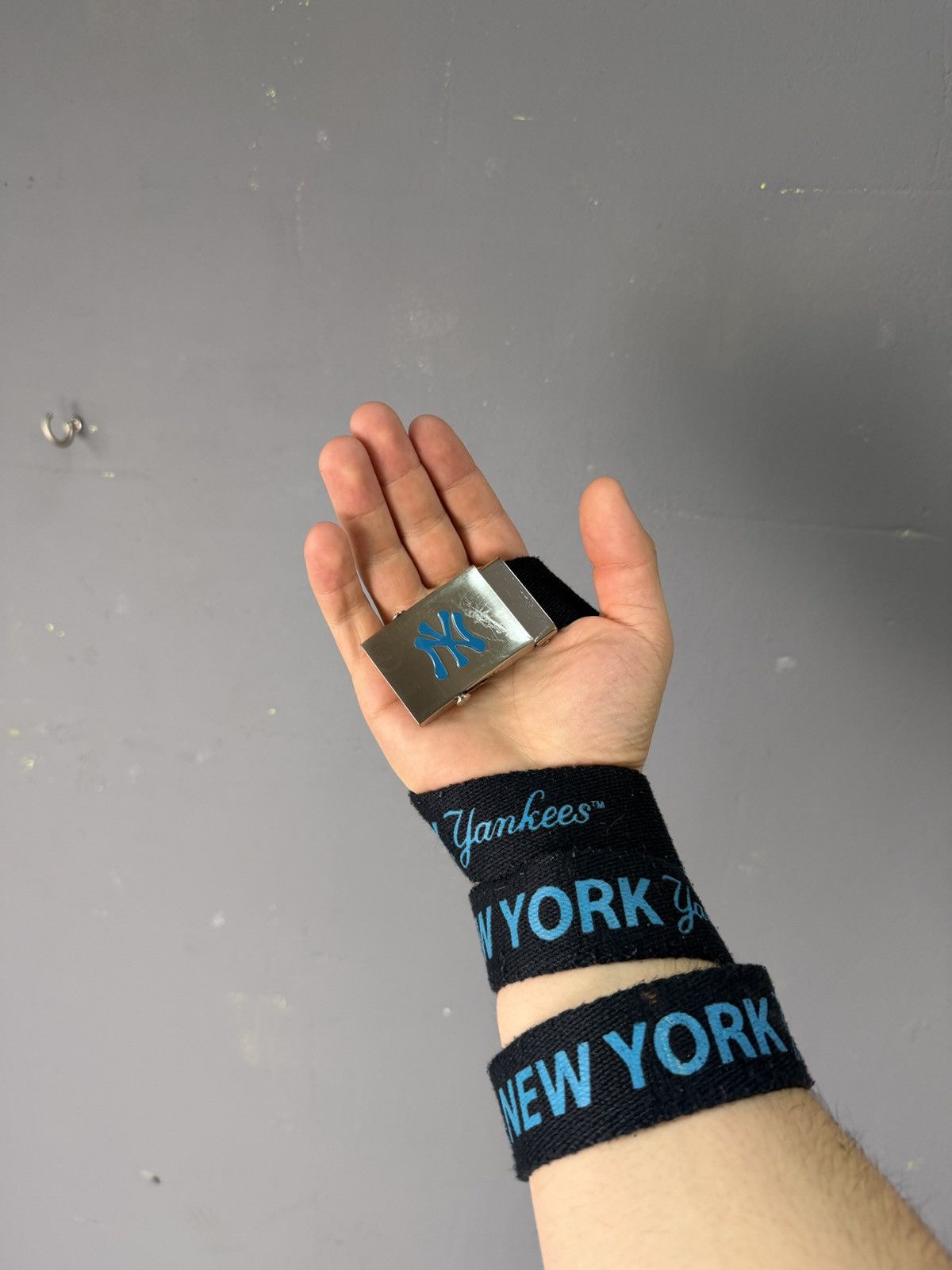 Japanese Brand Vintage Belt New York Yankees MLB Y2K Size ONE SIZE - 5 Thumbnail