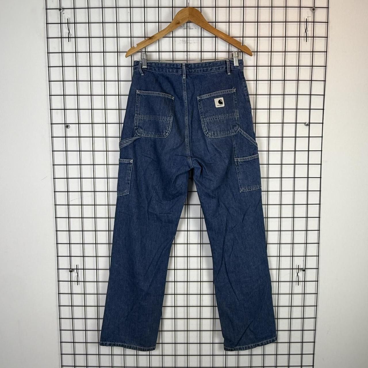 Carhartt Carhartt Blue Jeans Trousers Vintage Workwear Pants Size US 34 / EU 50 - 1 Thumbnail