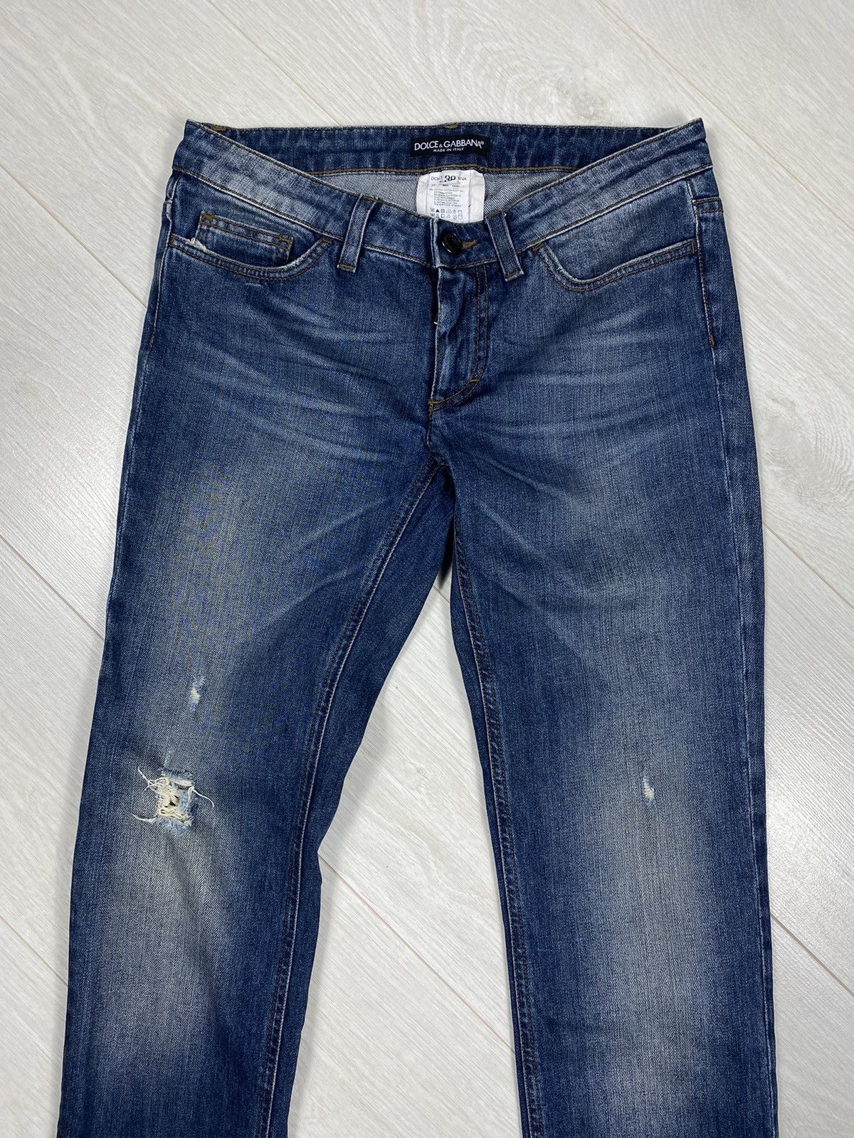 Dolce & Gabbana × Vintage Dolce Gabbana Jeans Pants Size 27" / US 4 / IT 40 - 3 Thumbnail