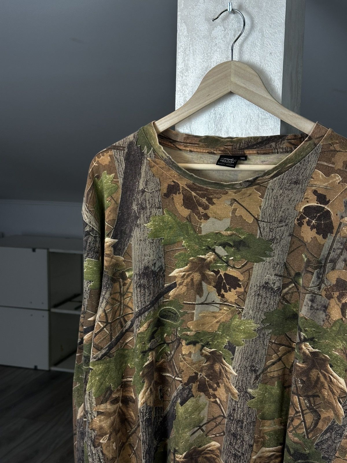 Other Vintage RealTree Camo Tee Long Sleeve Size US XXL / EU 58 / 5 - 2 Thumbnail