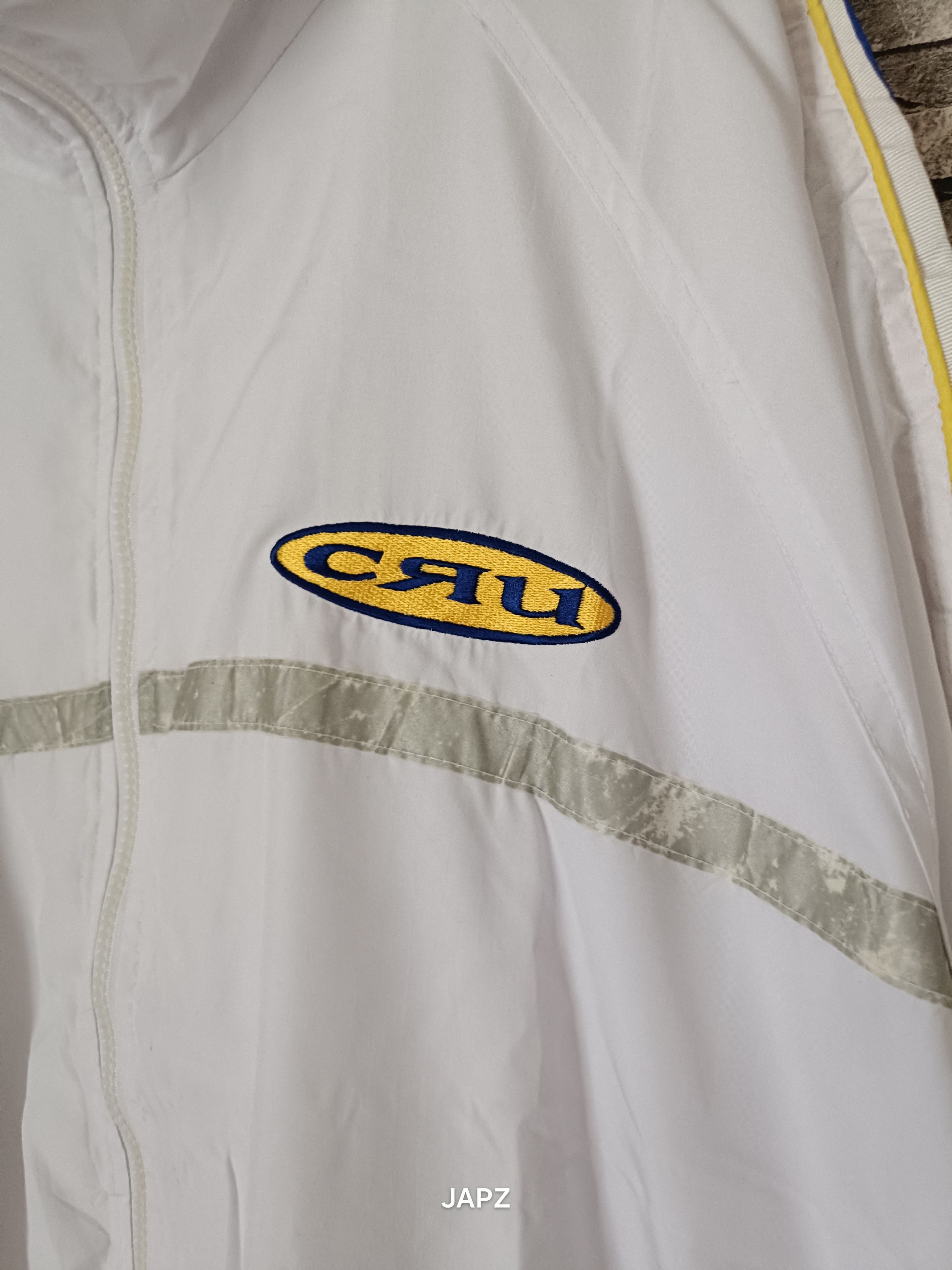 Other Vintage Y2K Cru design tapped windbreaker jacket Size US L / EU 52-54 / 3 - 4 Thumbnail