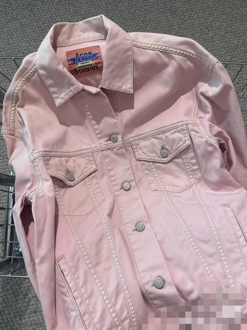 Acne Studios Acne studios Pink wash denim jacket 2502-Nextarrow