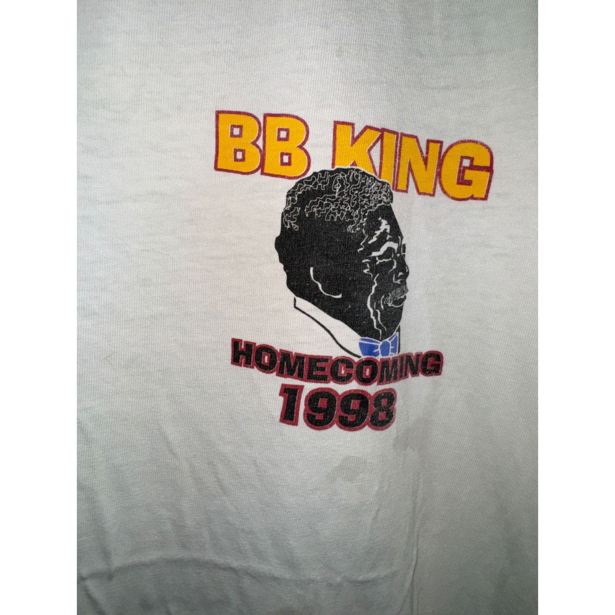 Vintage Vintage BB King Concert Shirt 1990s Blues B.B. King Size US L / EU 52-54 / 3 - 3 Thumbnail