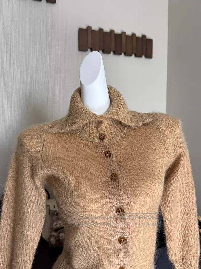 Vivienne Westwood Vivienne Westwood Full Star Logo Button Cardigan Vintage Size M / US 6-8 / IT 42-44 - 3 Thumbnail