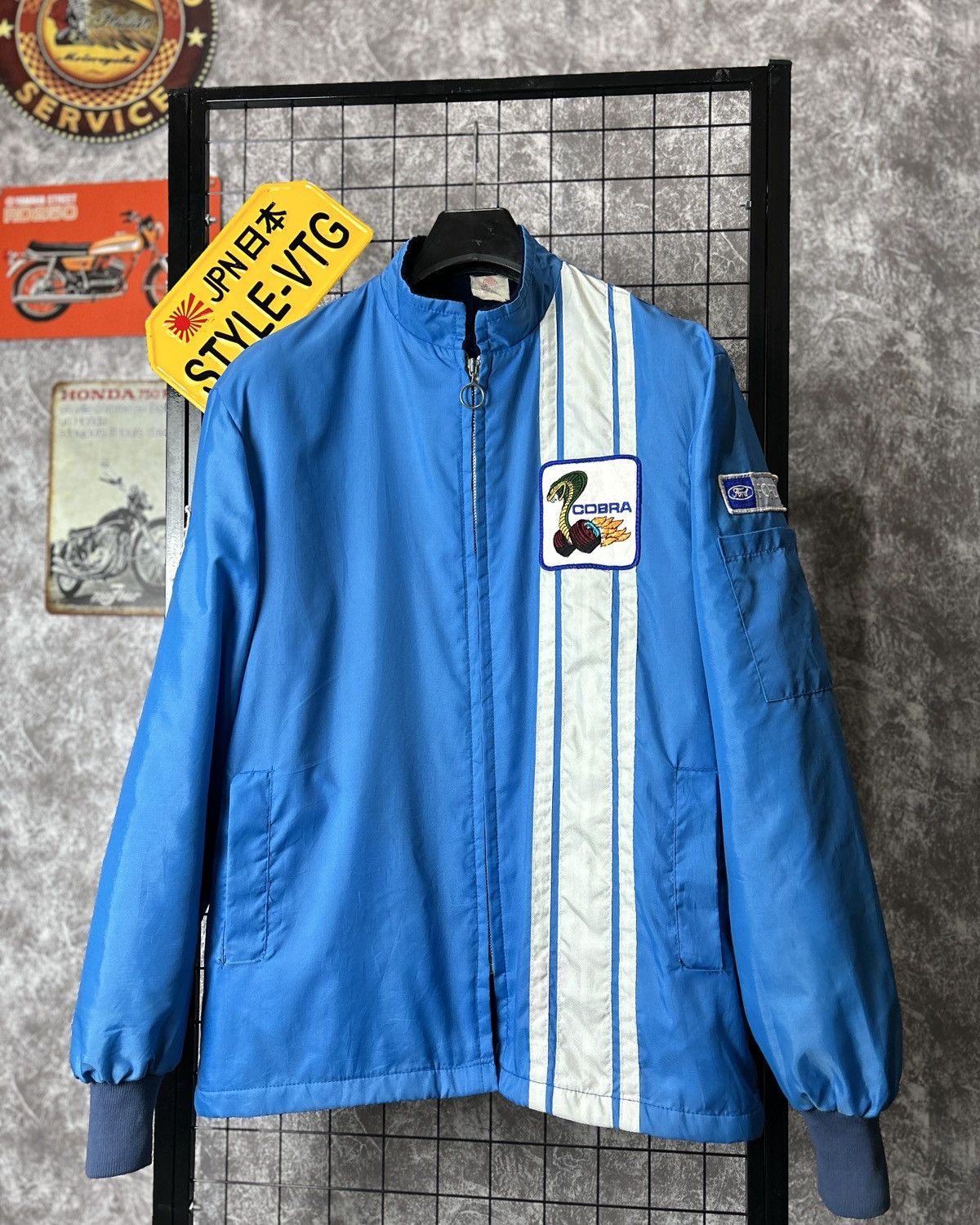 Ford Ford Cobra USA 70s 80s vintage racing the great lakes jacket Size US L / EU 52-54 / 3 - 3 Thumbnail