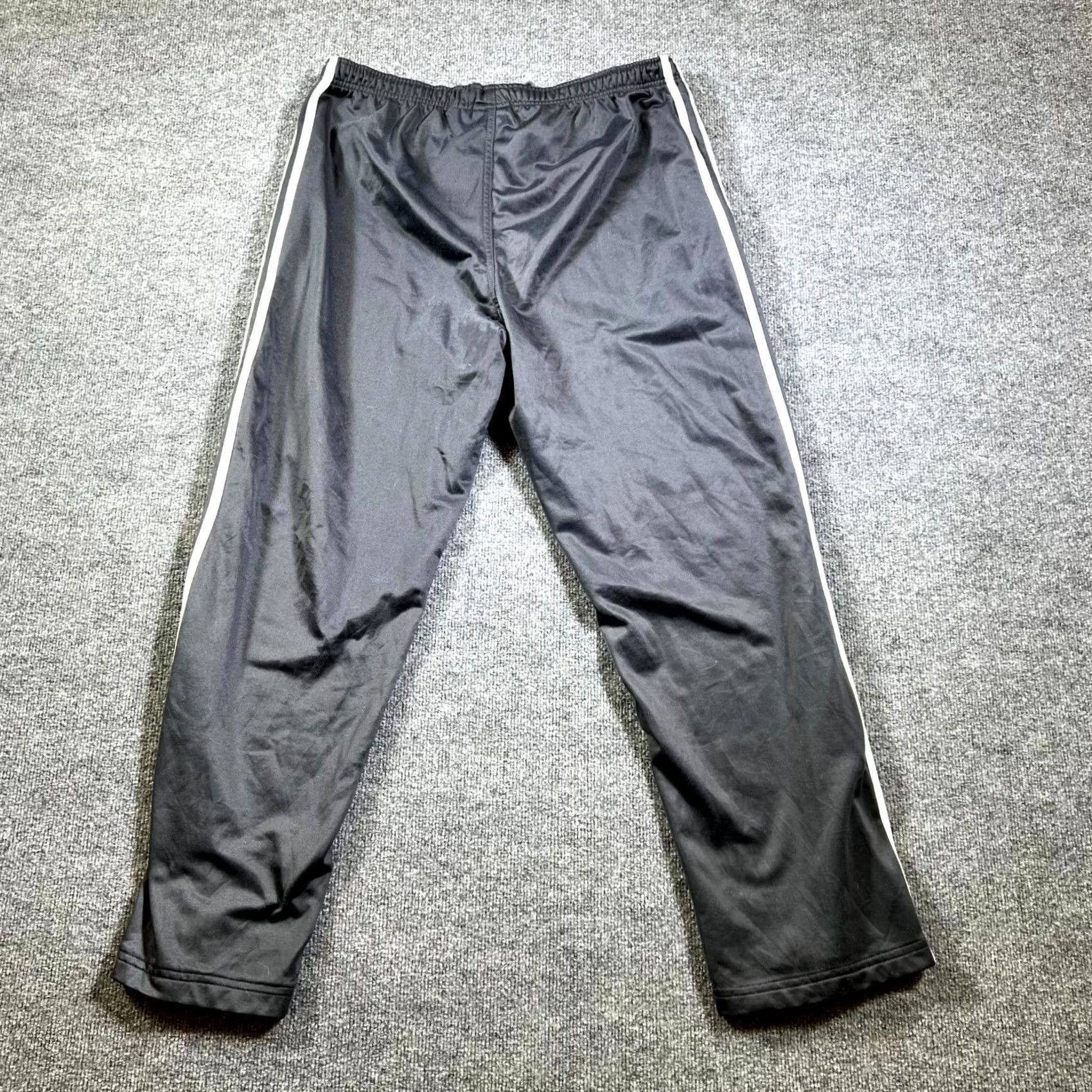 Vintage Franklin Sports Track Pants Mens XL Black Drawstring Straight Leg Performance Size US 36 / EU 52 - 2 Thumbnail