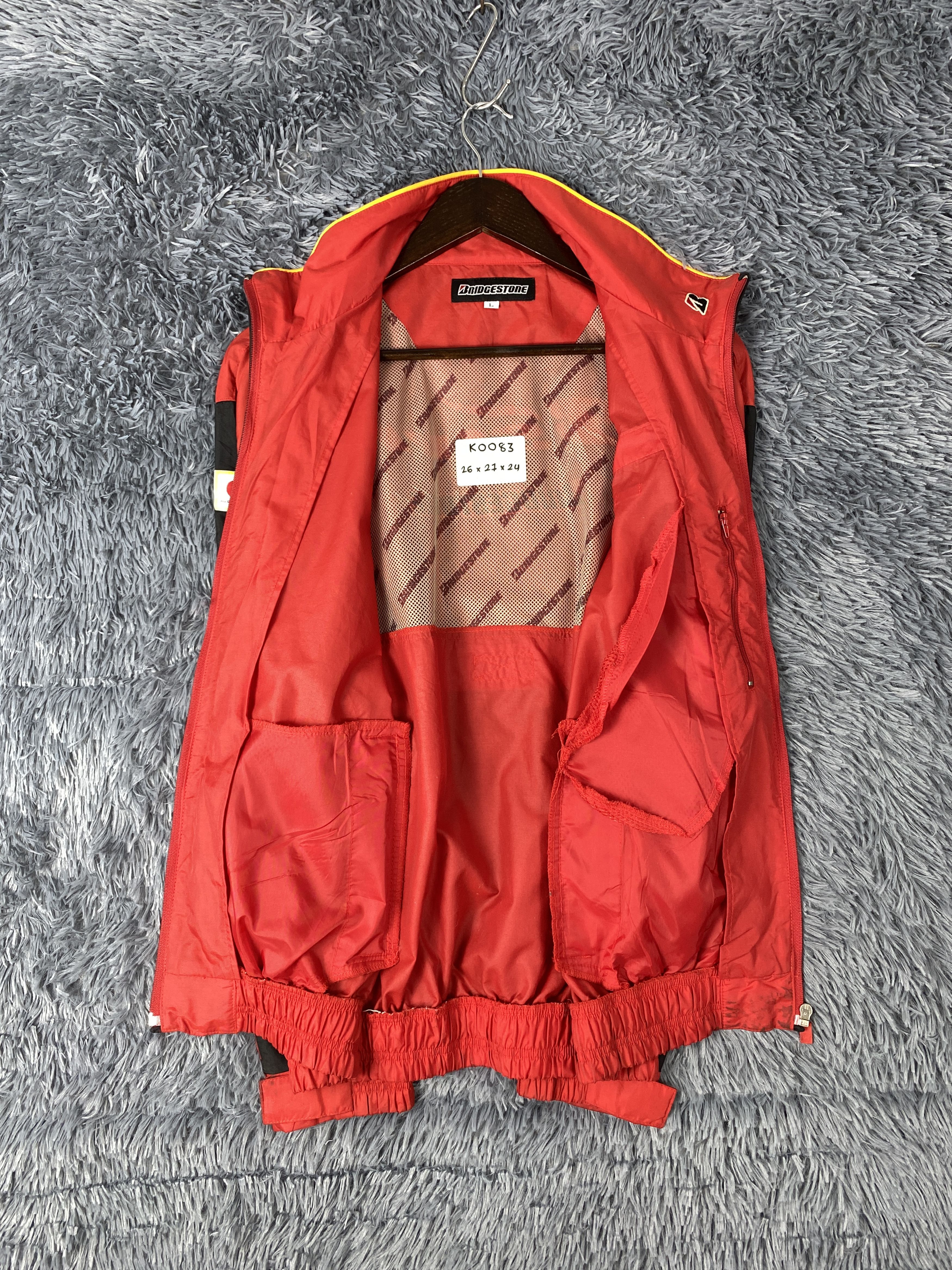 Vintage Vintage Bridgestone Racing Jacket K0083 Size US L / EU 52-54 / 3 - 13 Thumbnail