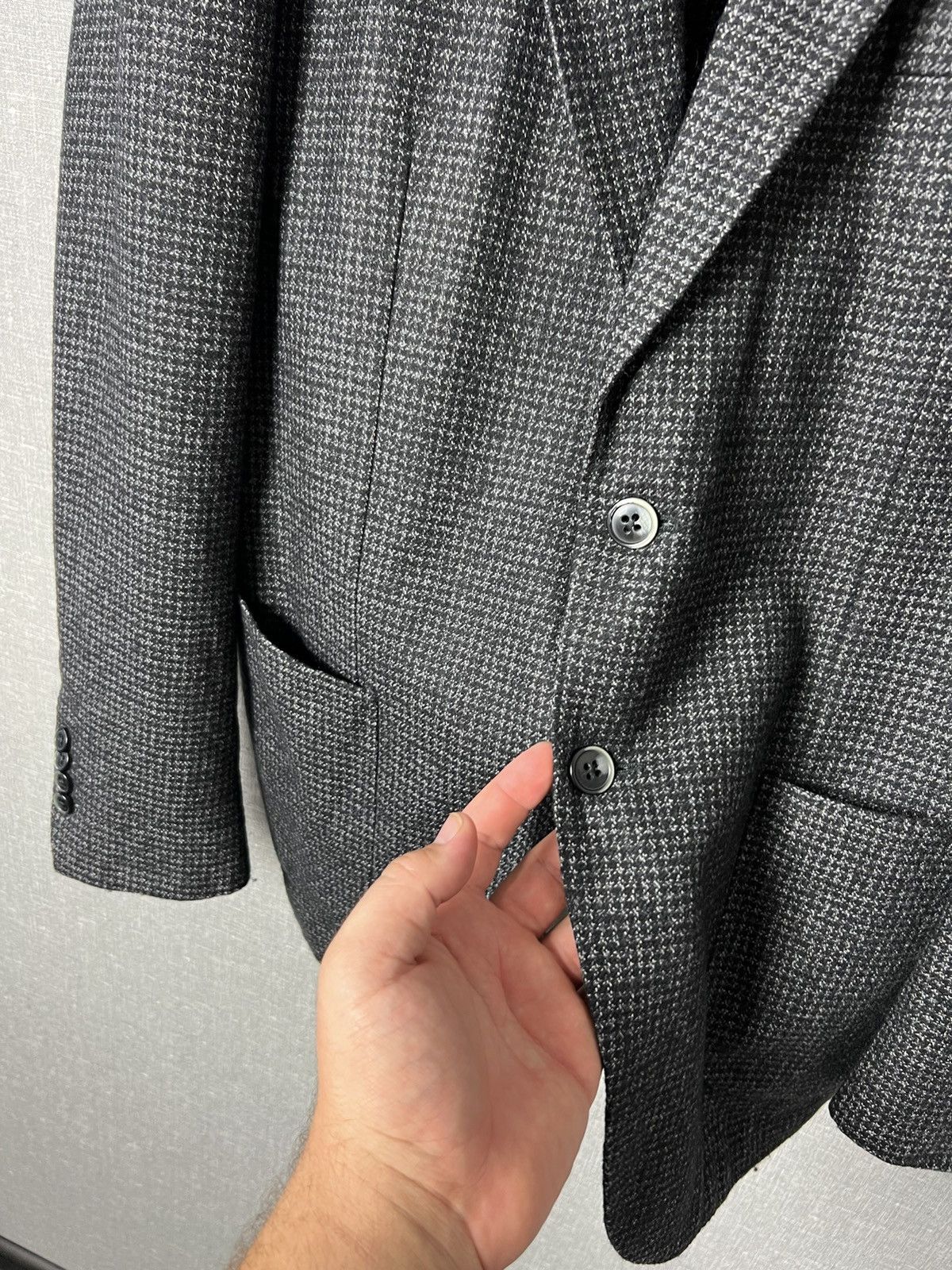 Luigi Bianchi L.B.M 1911 Lubiam Uomo Blazer Jacket Size 54R Size 44R - 8 Thumbnail