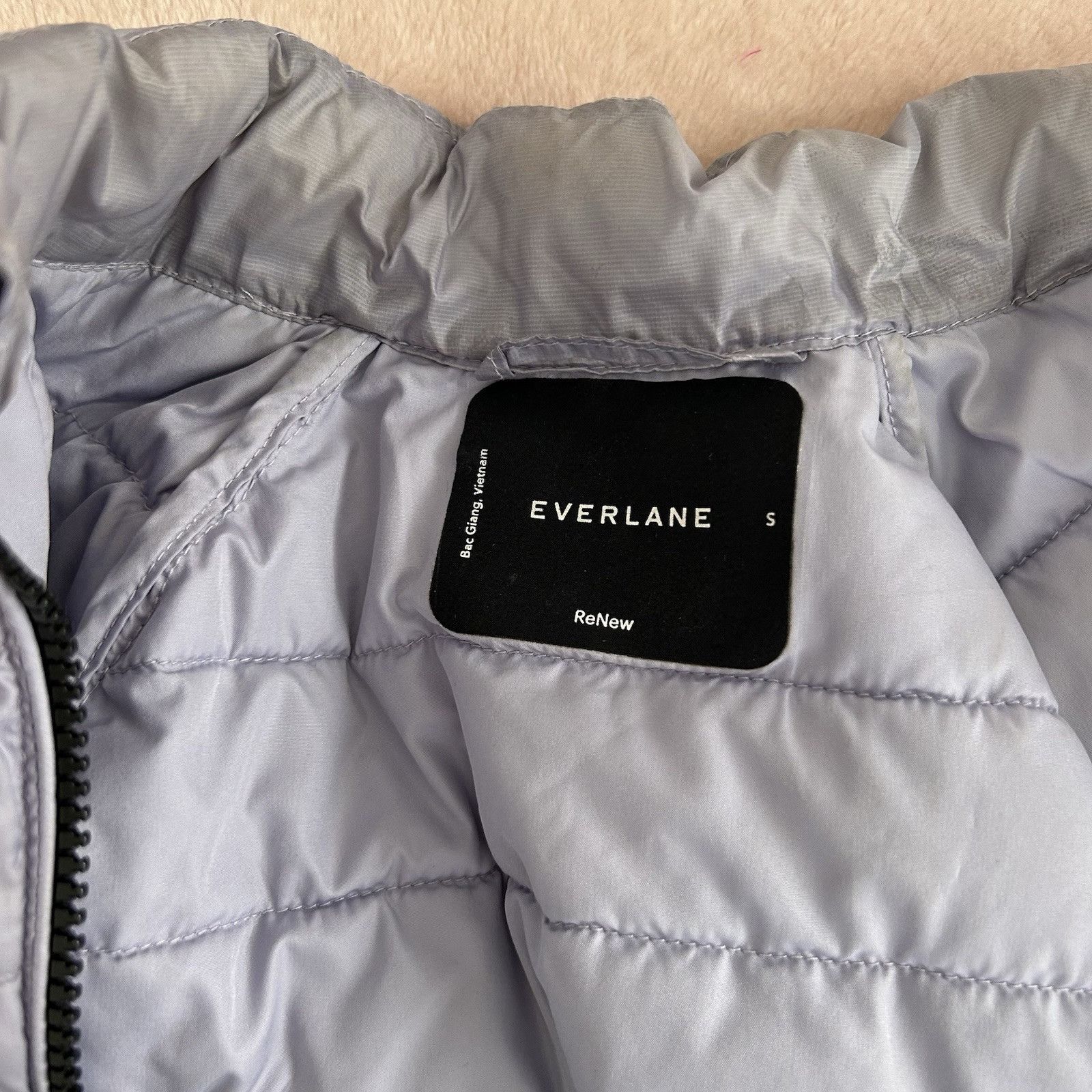 Everlane EVERLANE Women The ReNew Purple Liner Puffer Jacket Zipper Z Size S / US 4 / IT 40 - 13 Thumbnail