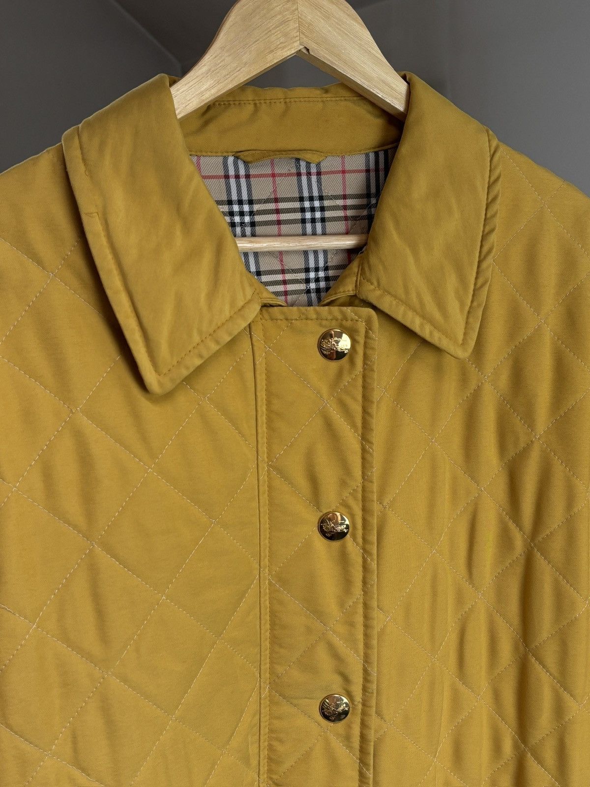 Burberry Burberrys Vintage Quilted Jacket Burberry Archive Nova Check Size L / US 10 / IT 46 - 2 Thumbnail