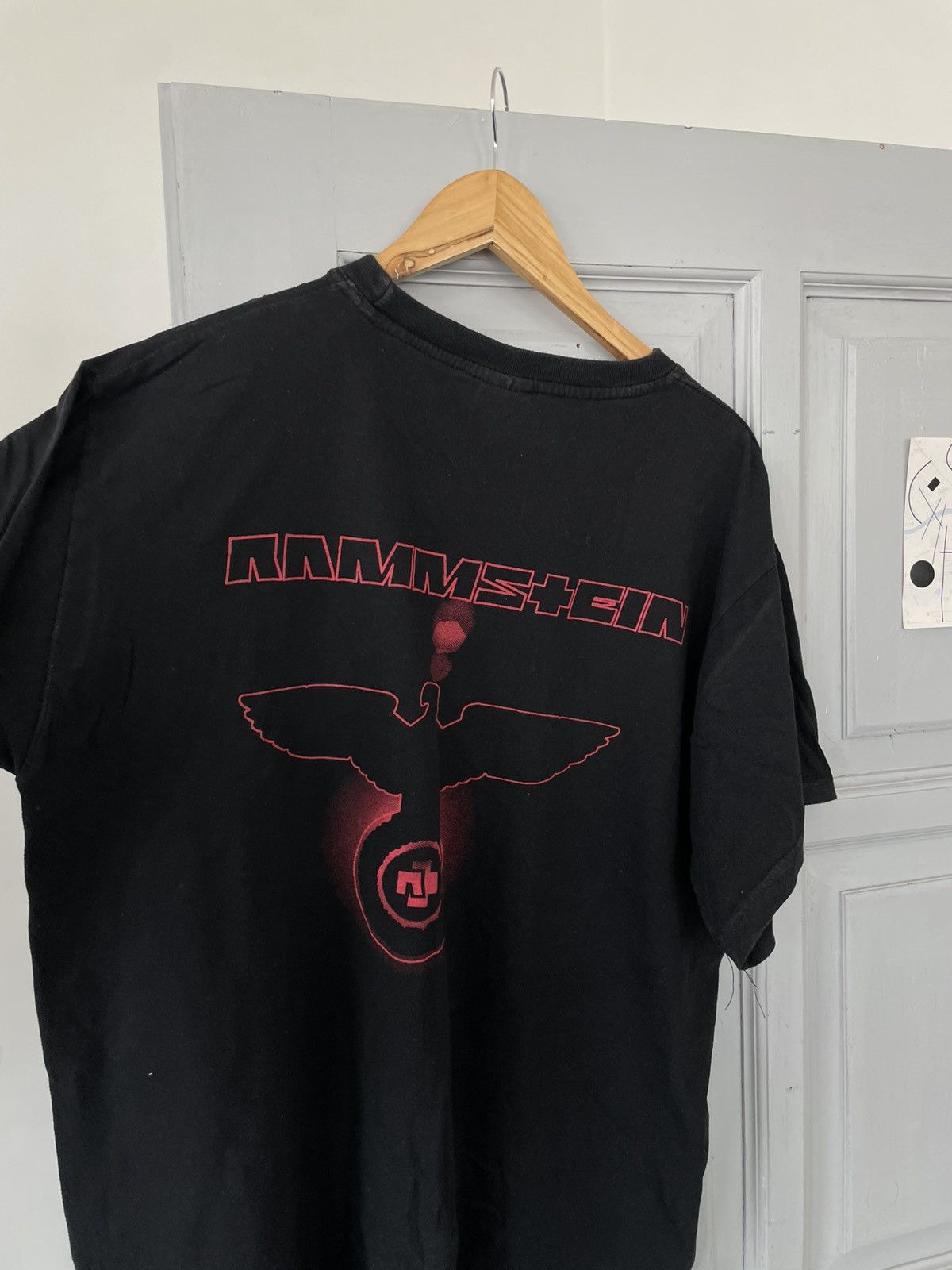 Band Tees × Vintage Vintage 00’s Rammstein Rock T-shirt Y2k size XL Size US XL / EU 56 / 4 - 6 Thumbnail