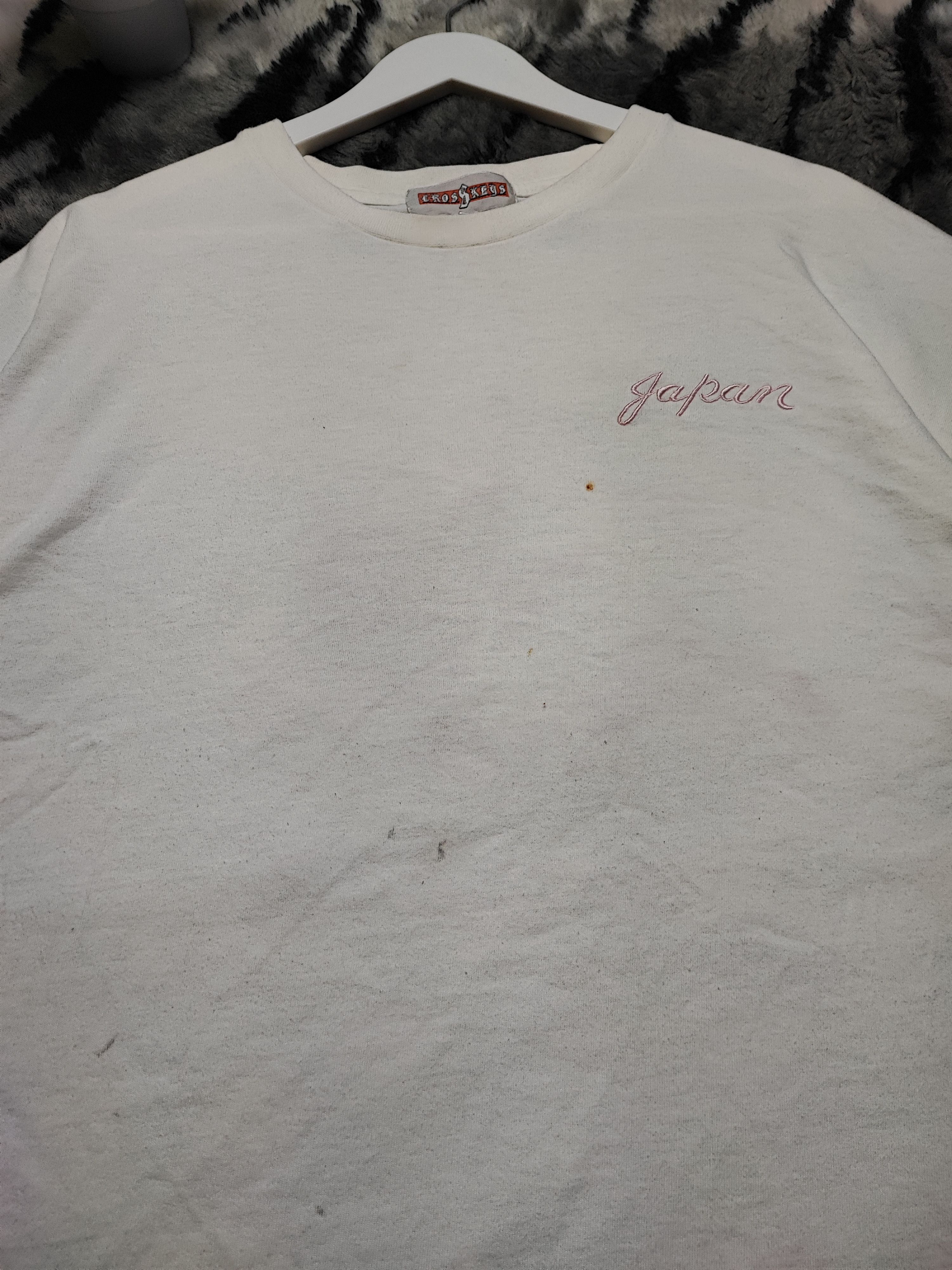 Vintage Vintage Koi fish japanesse embroidery logo sukajan t-shirt Size US XL / EU 56 / 4 - 3 Thumbnail