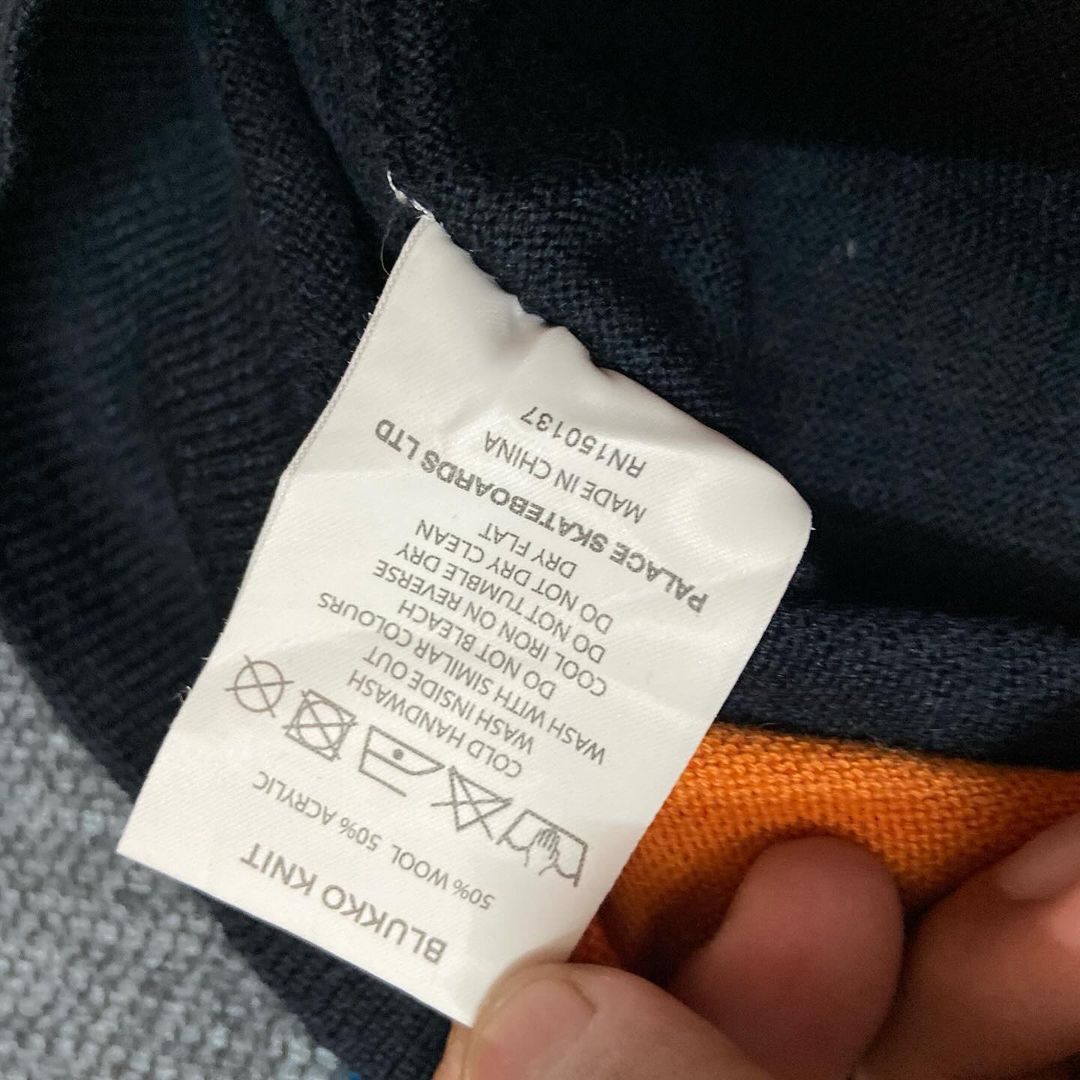 Palace Palace Blukko Knit black Size US L / EU 52-54 / 3 - 4 Thumbnail