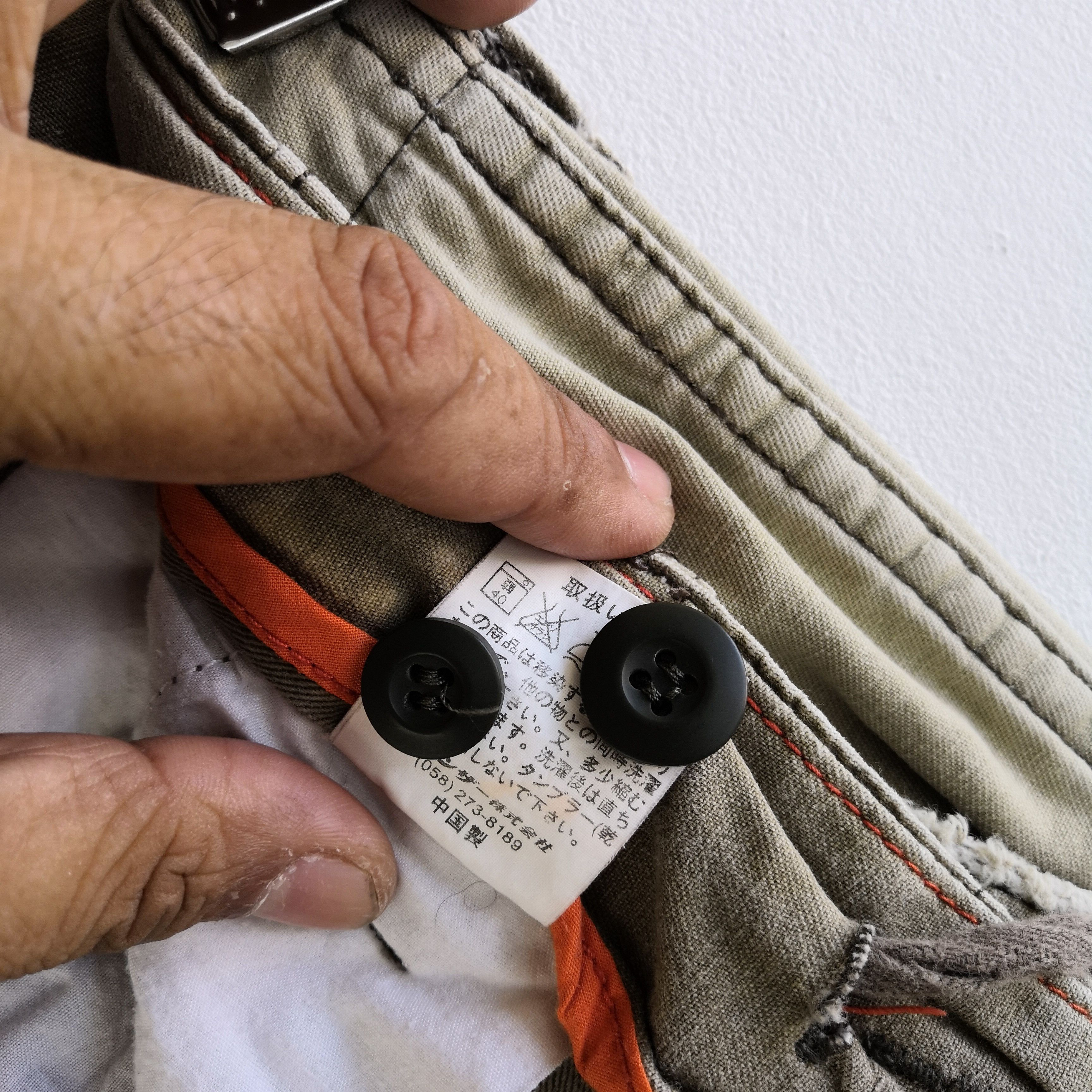 Japanese Brand Bay Crest Japanese Cargo Pants Bondage Multi Pocket Pants Size US 30 / EU 46 - 8 Thumbnail