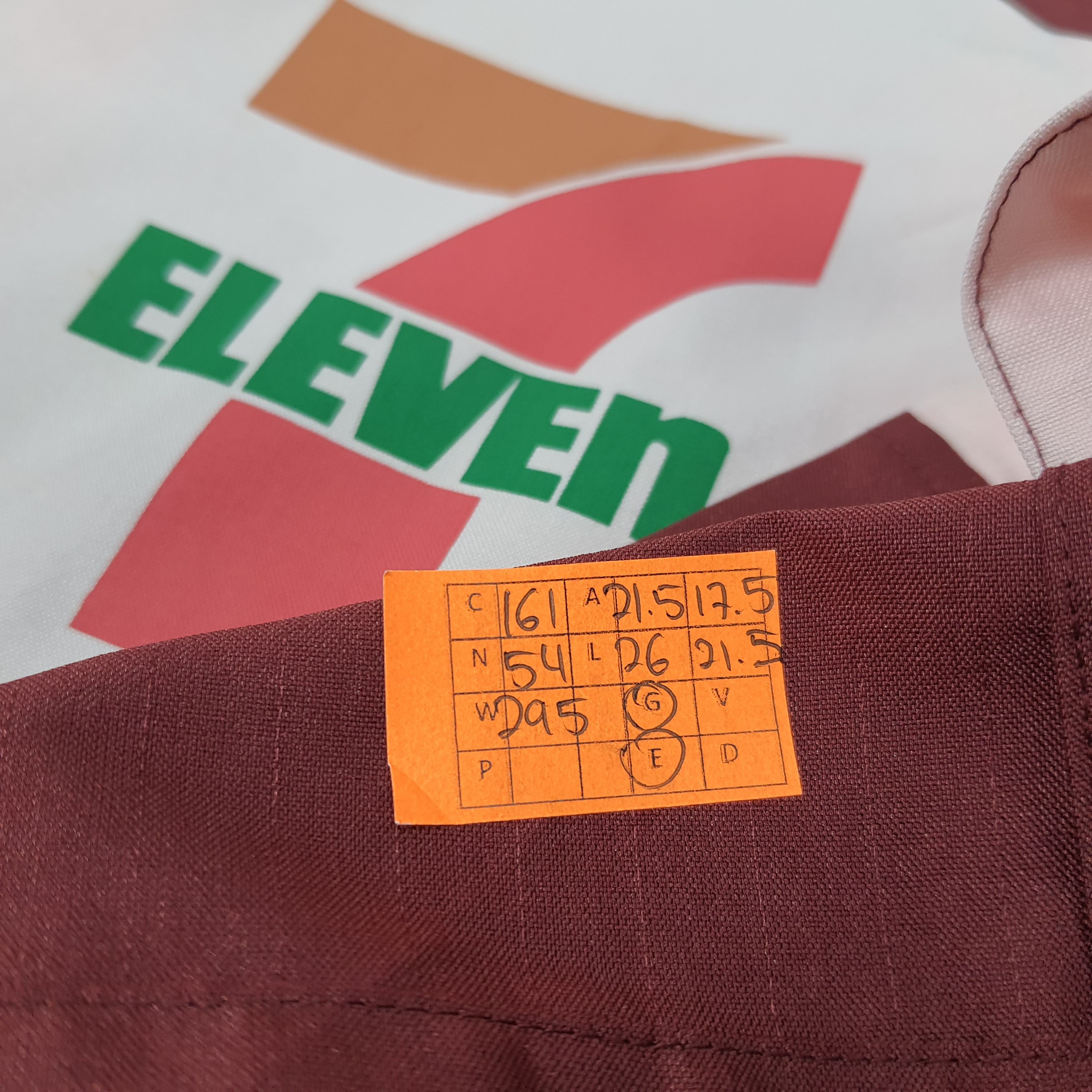 Japanese Brand × Vintage Vintage 7 Eleven Japanese Uniform Staff Shirt Size M / US 6-8 / IT 42-44 - 10 Thumbnail