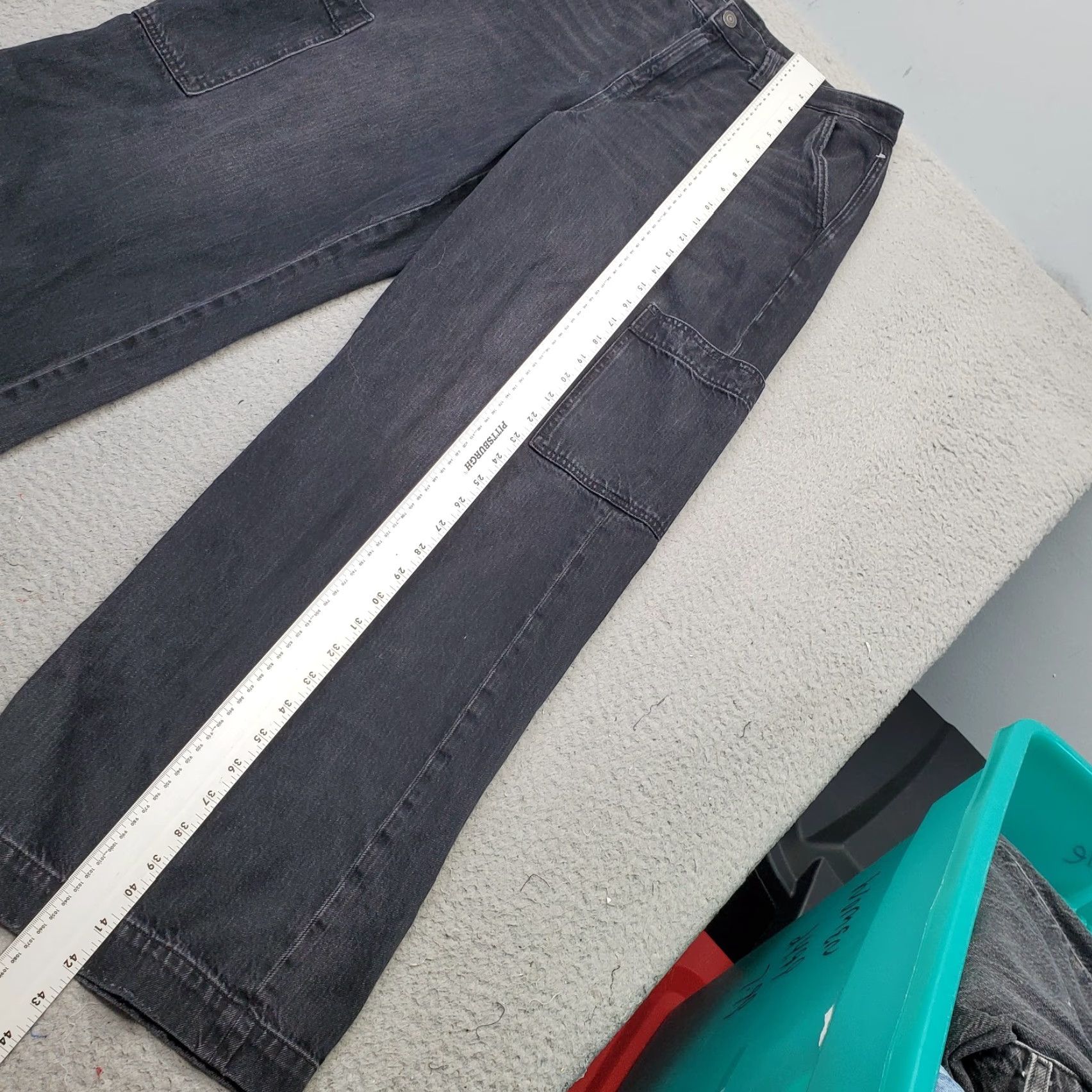 American Eagle Outfitters American Eagle Outfitters Jeans Womens 12 Black Denim Comfort Stretch Waistband Jeans Womens 12 Black Denim Comfort Stretch Waistband Size 34" / US 12 / IT 48 - 3 Thumbnail