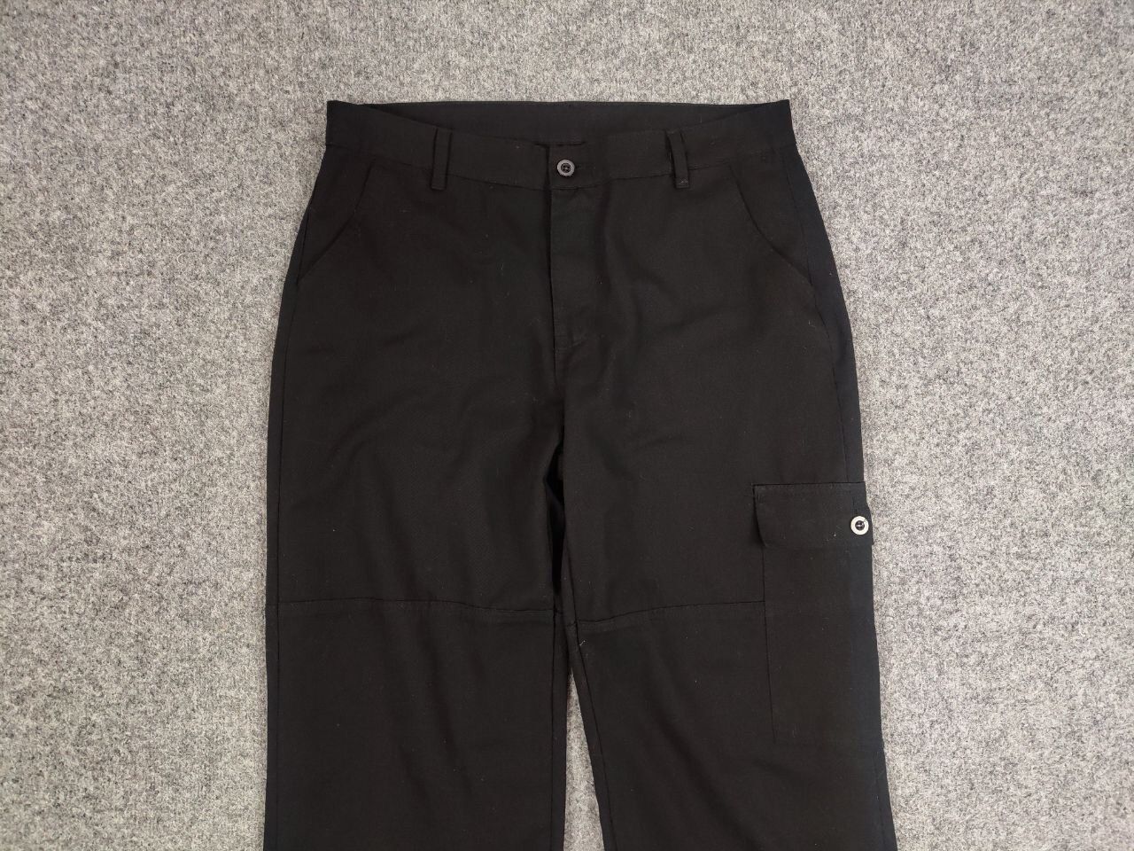 Other Vintage 90's Japanese Baggy Black Pocket Cargo Pants Size US 36 / EU 52 - 10 Thumbnail