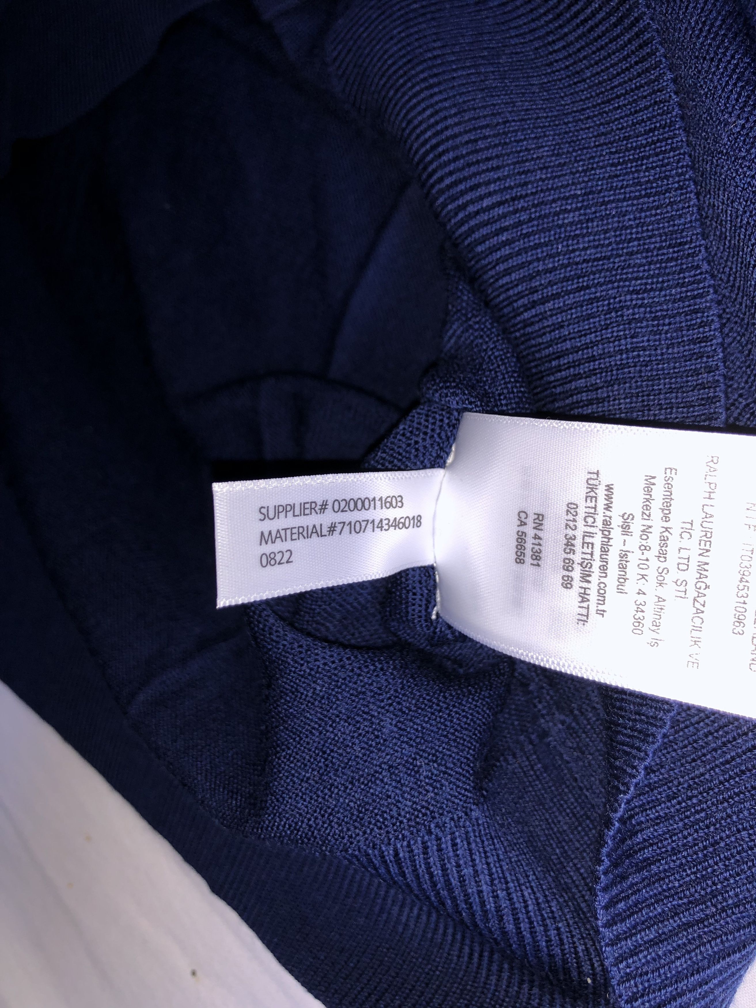 Ralph Lauren Merino wool sweater Size US XXL / EU 58 / 5 - 7 Thumbnail