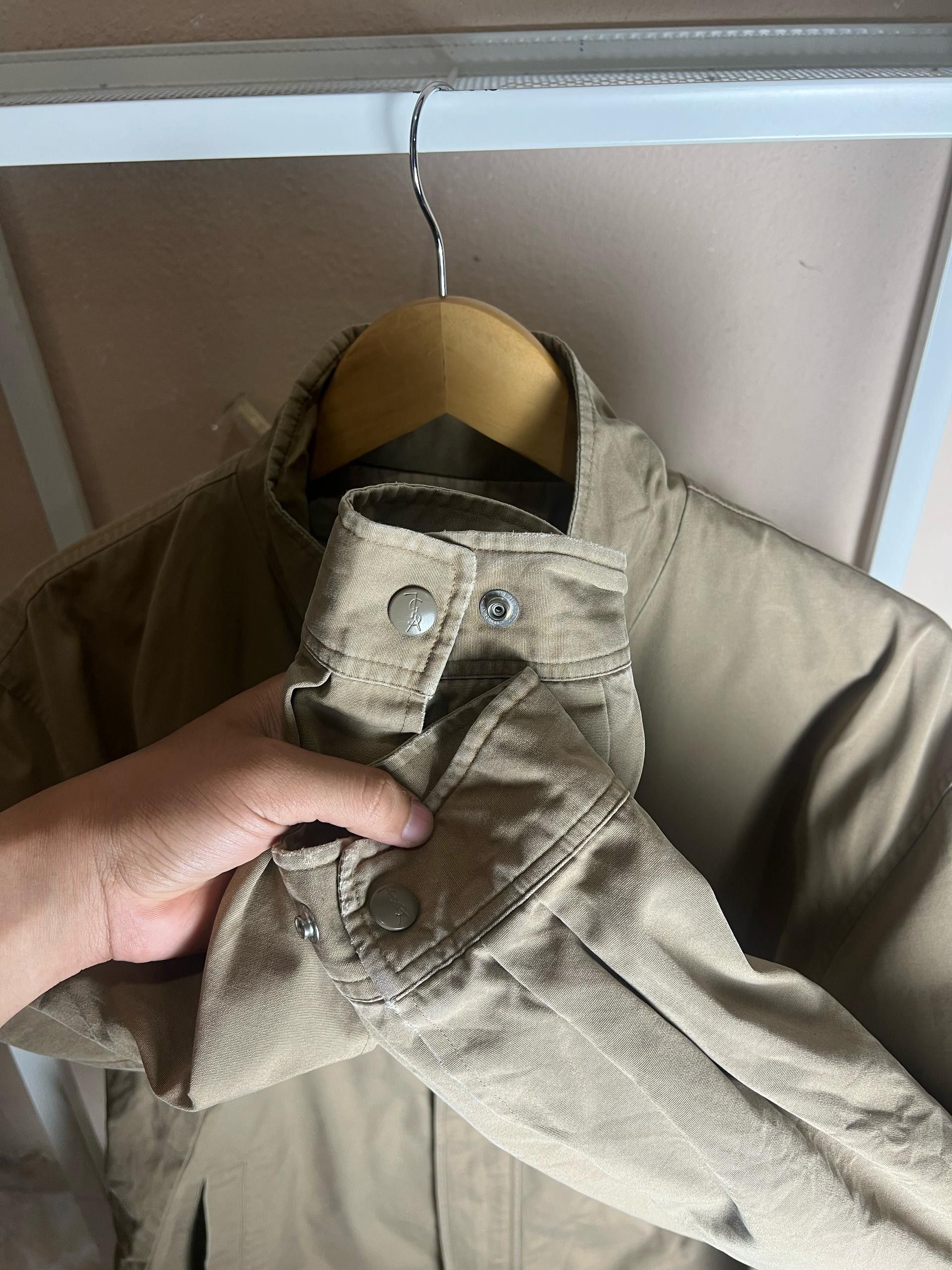 Vintage × Yves Saint Laurent Vintage Distressed Yves Saint Laurent Jacket Size US M / EU 48-50 / 2 - 5 Thumbnail