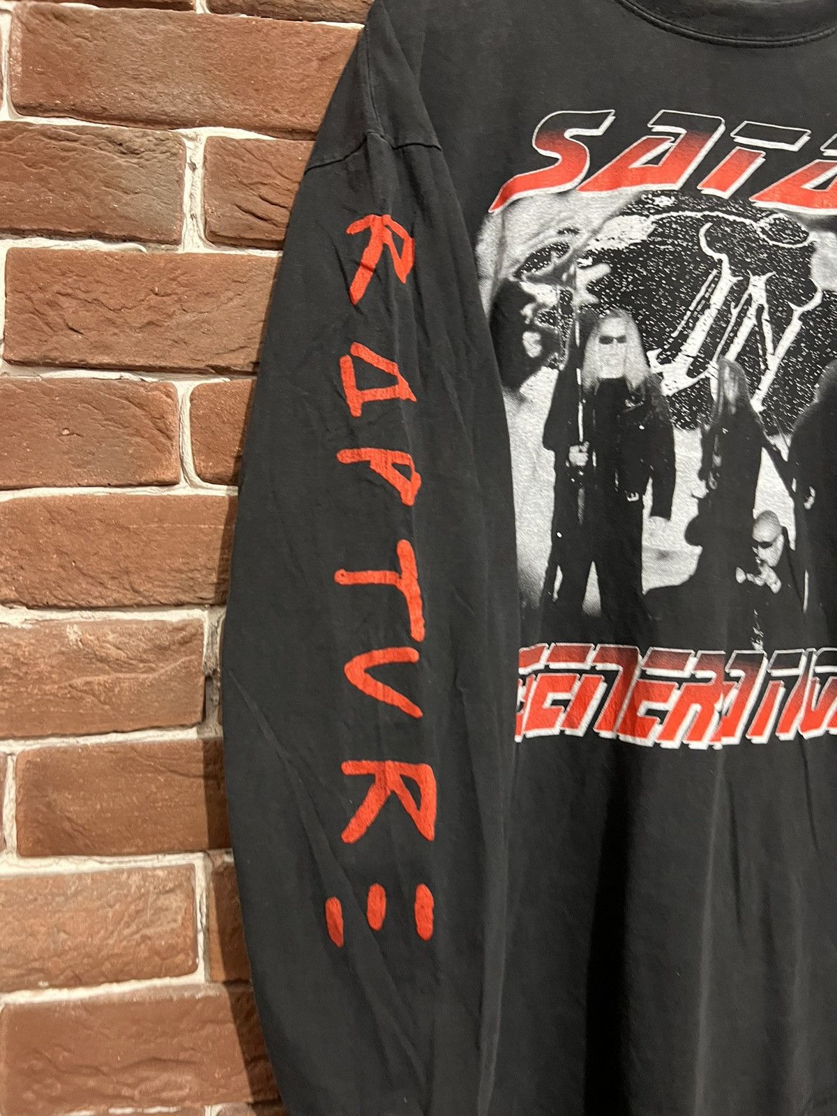 Band Tees 90s Impaled Nazarene Satan Generation Vintage Metal Band Tee Size US XL / EU 56 / 4 - 5 Thumbnail