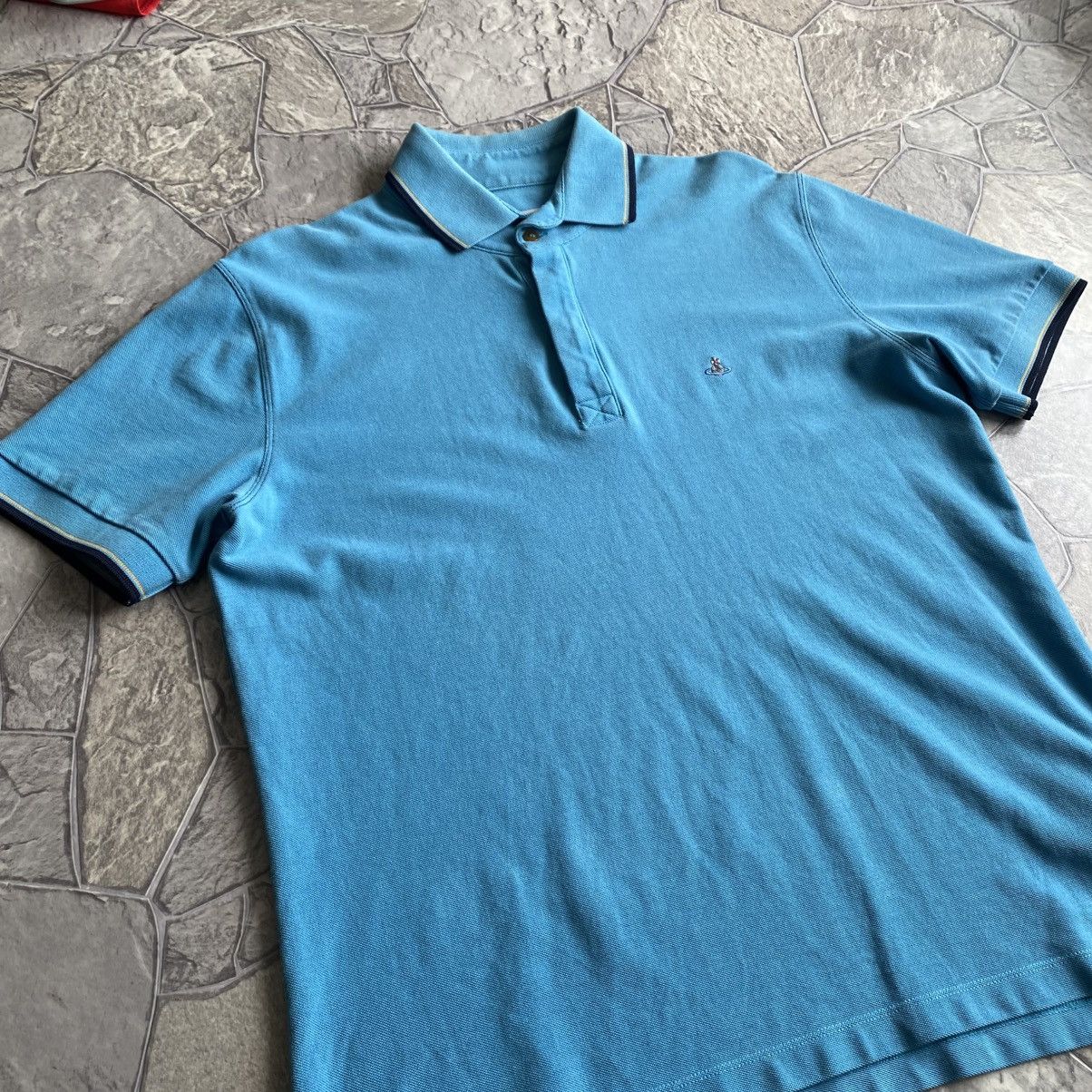 Vivienne Westwood Vivienne Westwood Polo T-Shirt Orb Logo Luxury Size US XL / EU 56 / 4 - 3 Thumbnail