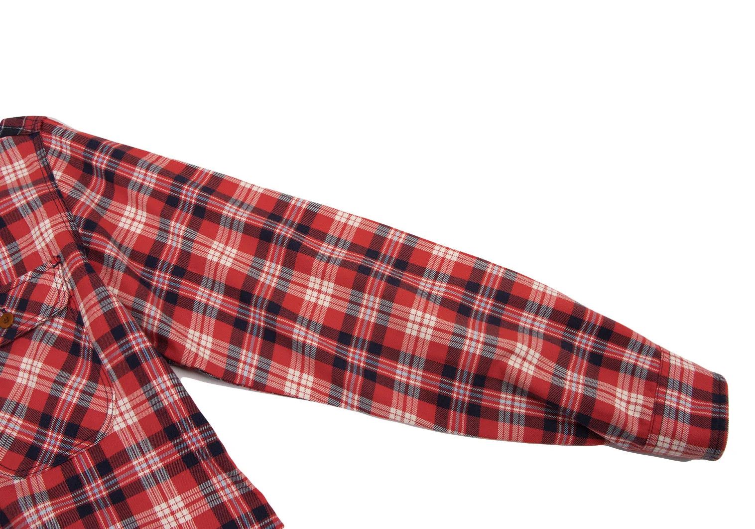 Junya Watanabe Checkered Flannel Shirt in Red and Navy, Size XS Size US XS / EU 42 / 0 - 8 Thumbnail